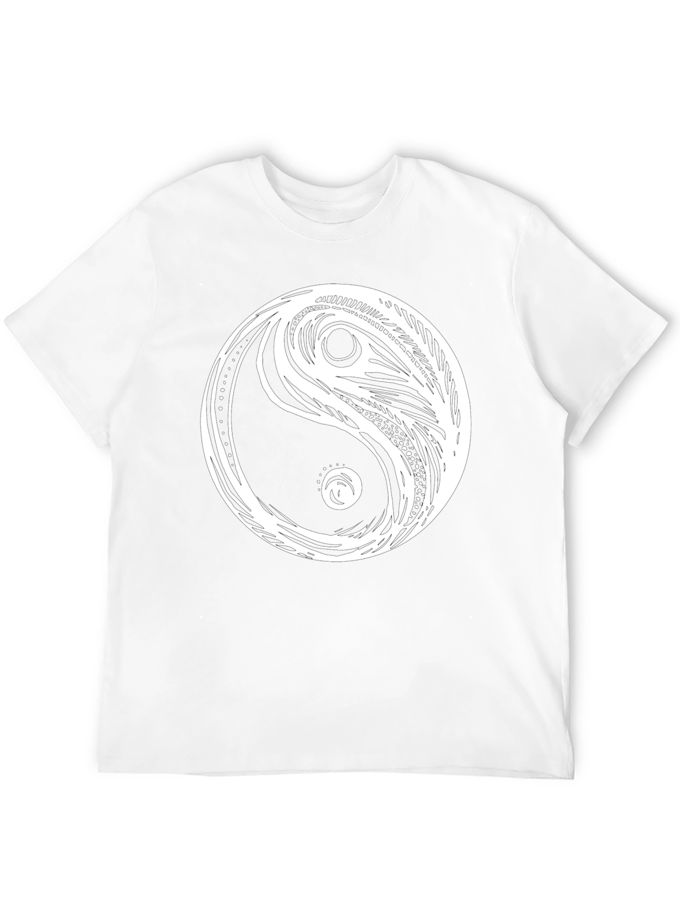 Yin Yang Graphic Tee - Stylish Comfort