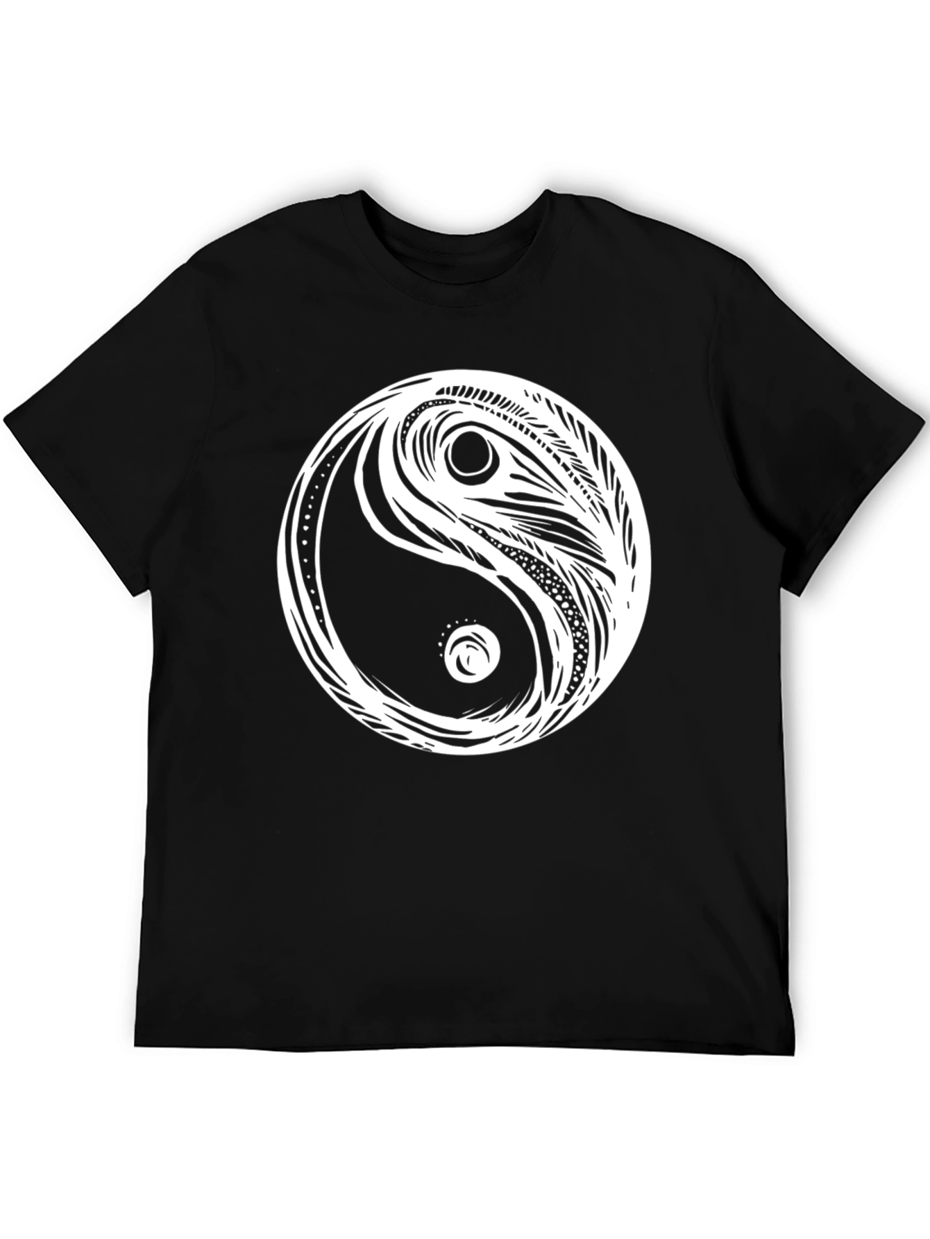 Yin Yang Graphic Tee - Stylish Comfort
