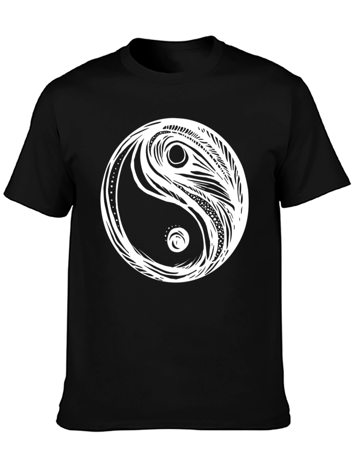 Yin Yang Graphic Tee - Stylish Comfort