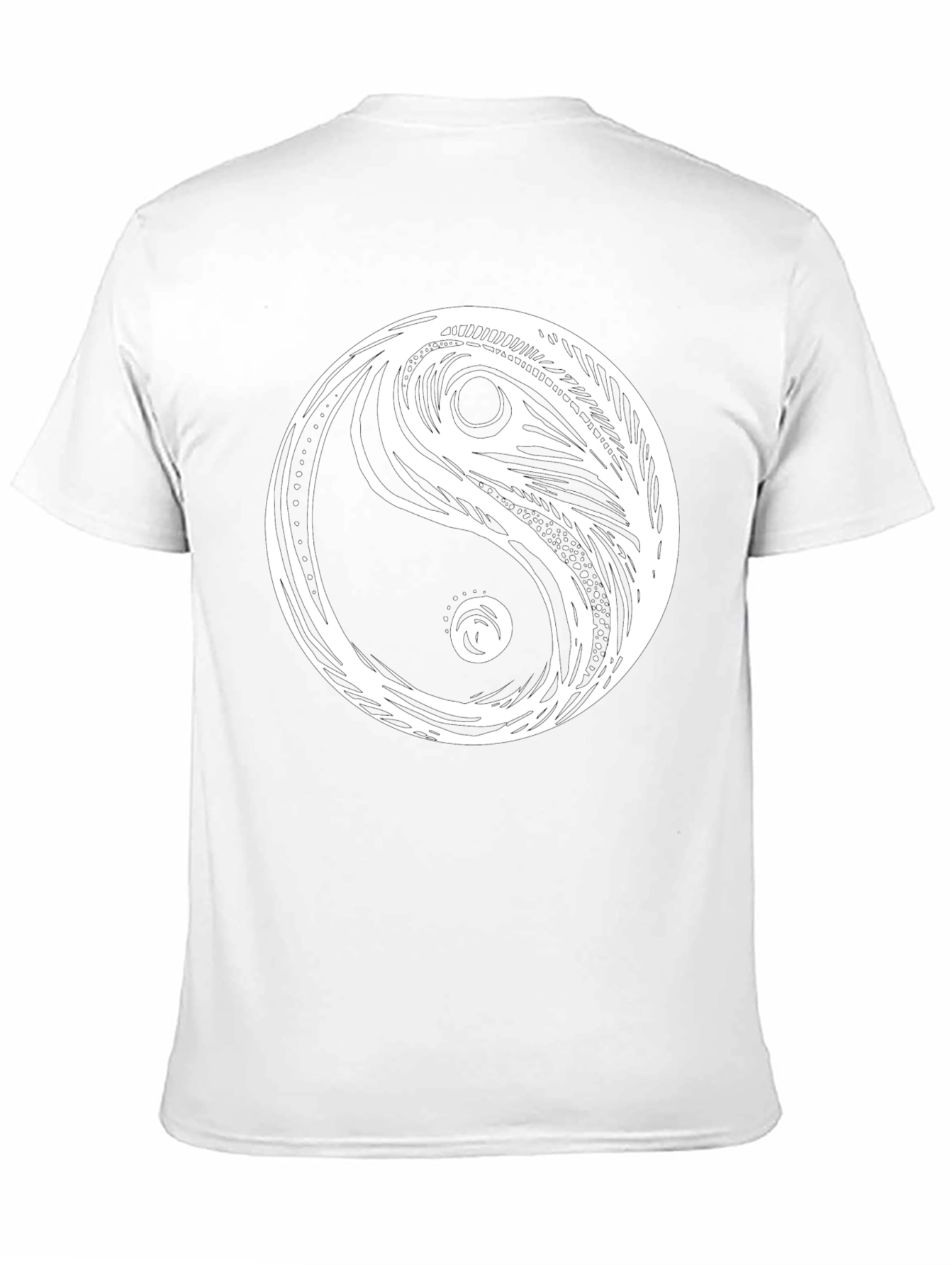 Yin Yang Graphic Tee - Stylish Comfort