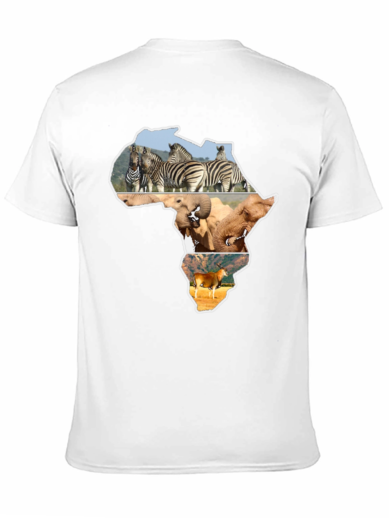 African Wildlife Continent T-Shirt