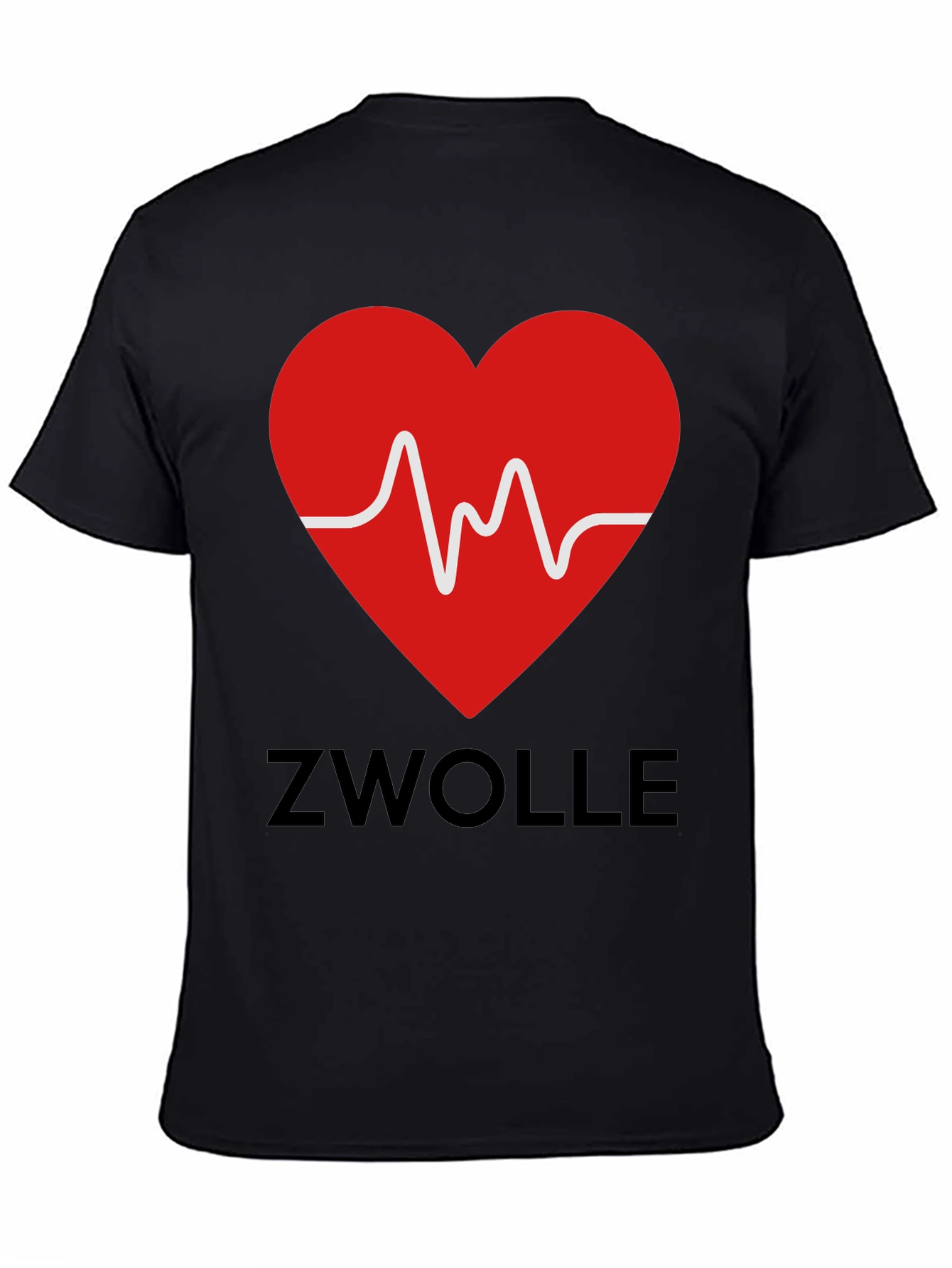 Zwolle Heartbeat T-Shirt - Stylish City Pride Tee