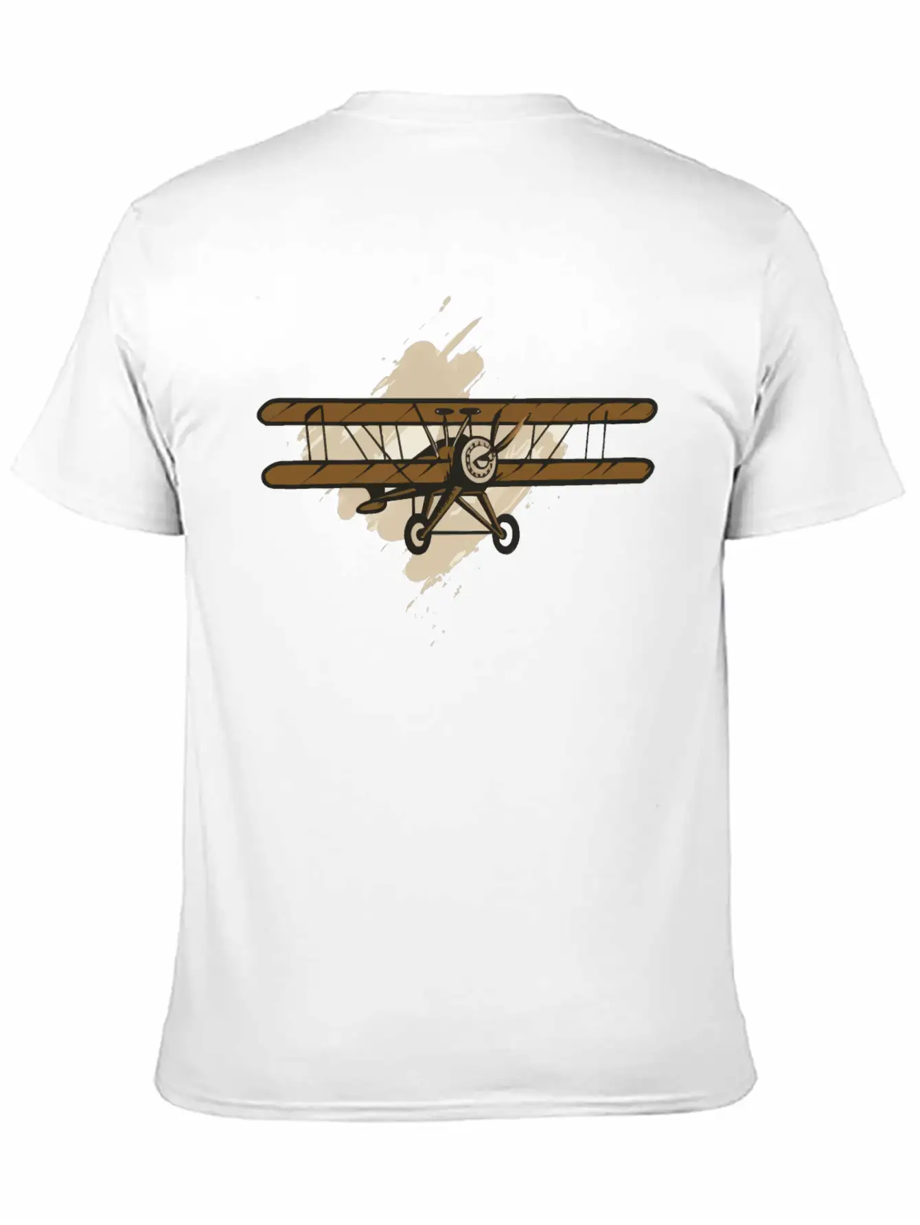 A Classic Biplane Timeless Short Sleeve Tee – Comfy And Minimalist Design