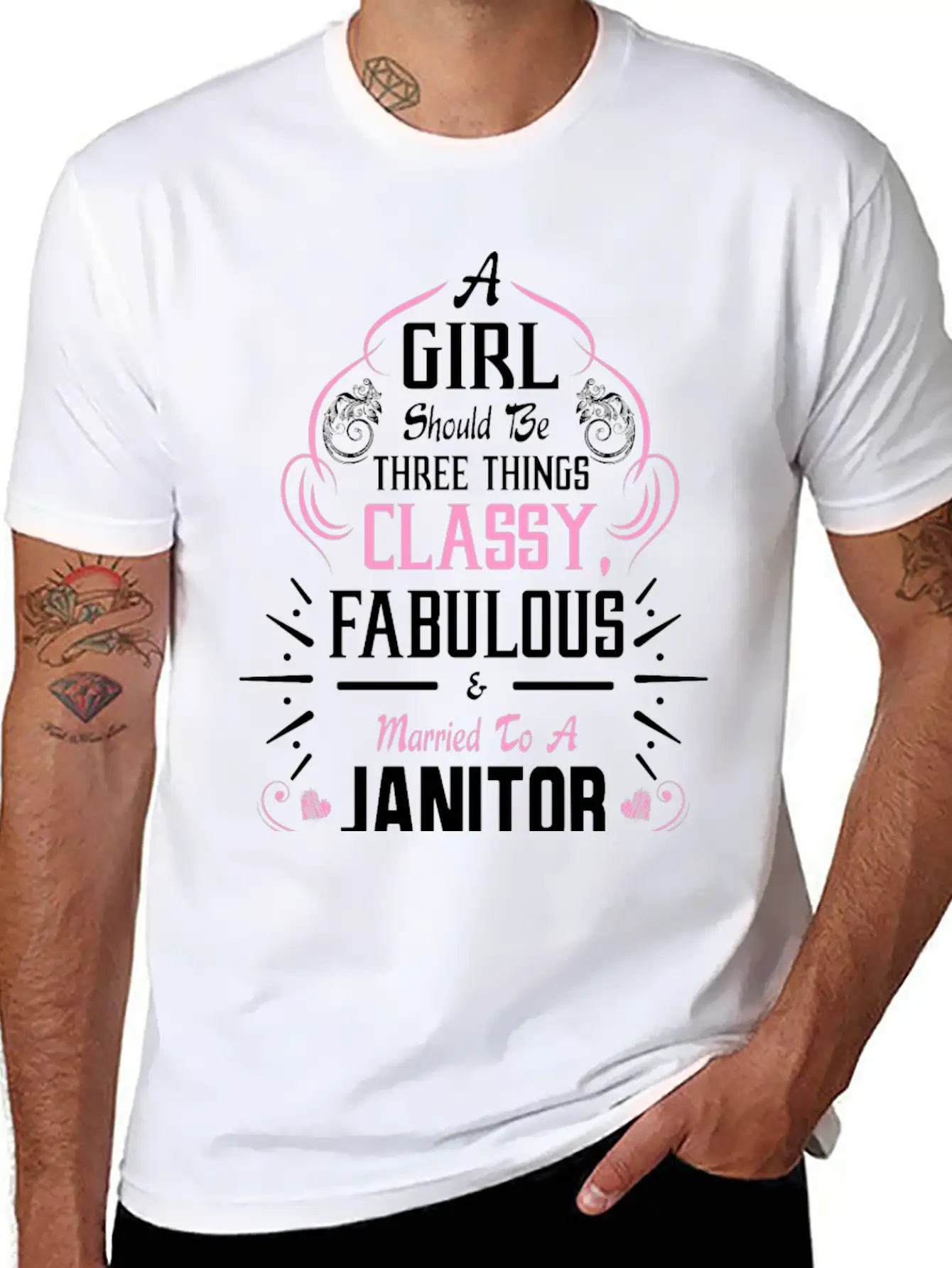 A Girl Should Be Three Things Classy Fabulous & Timeless Short Sleeve Tee – Comfy And Minimalist Design
