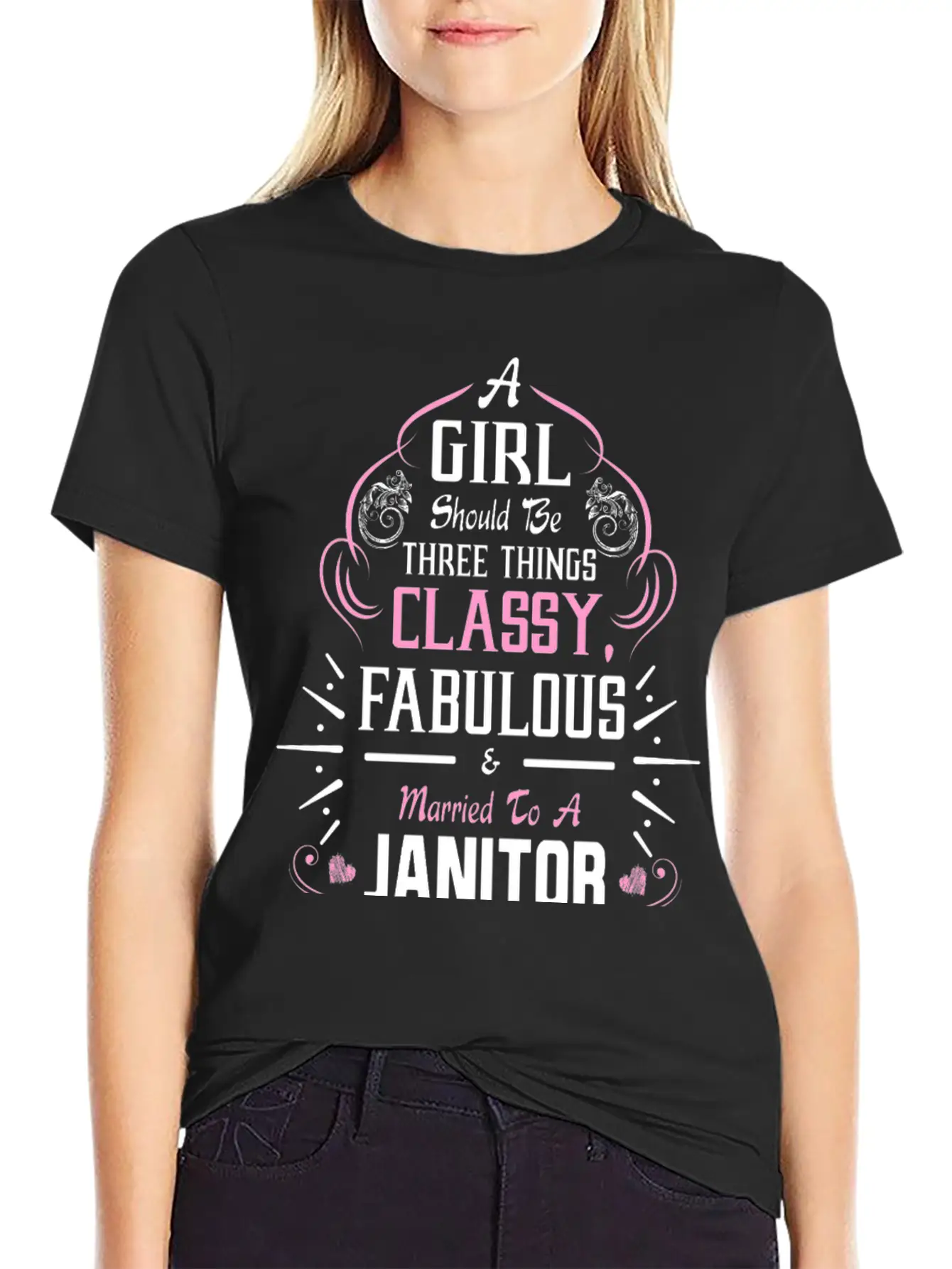 A Girl Should Be Three Things Classy Fabulous & Timeless Short Sleeve Tee – Comfy And Minimalist Design