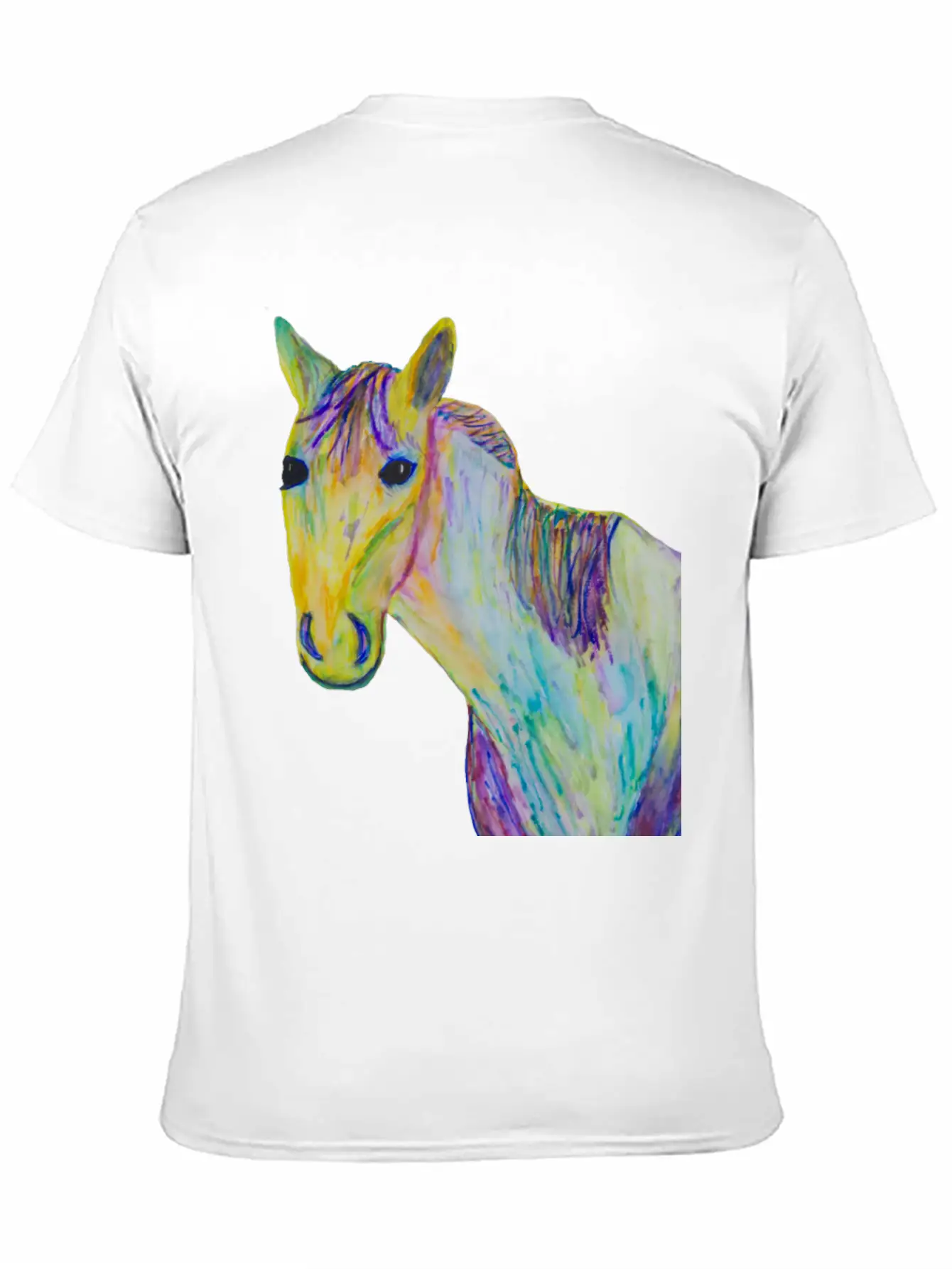 A Horse Of A Different Color Casual Graphic T-Shirt – Simple And Comfortable Daily Wear