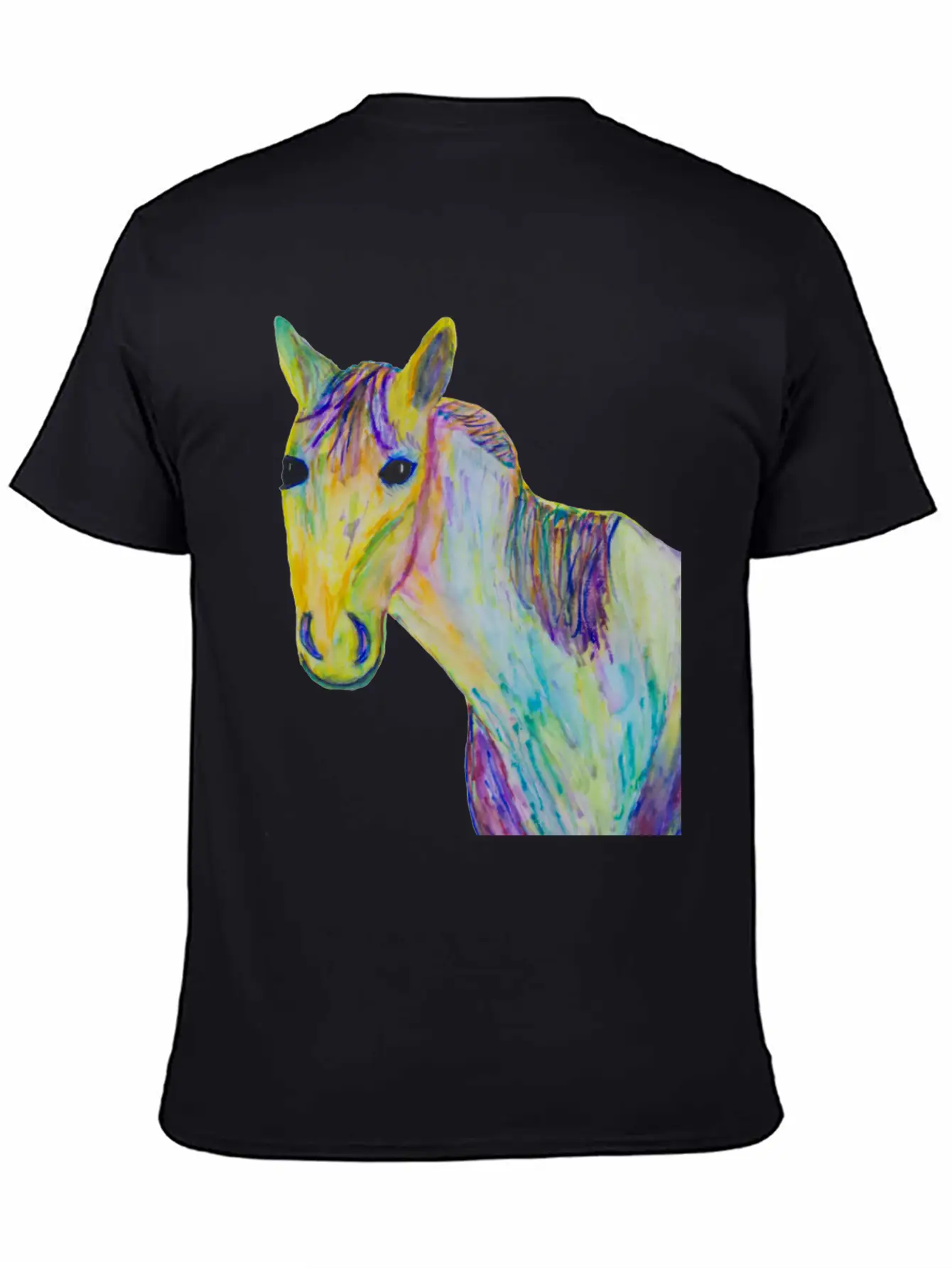 A Horse Of A Different Color Casual Graphic T-Shirt – Simple And Comfortable Daily Wear