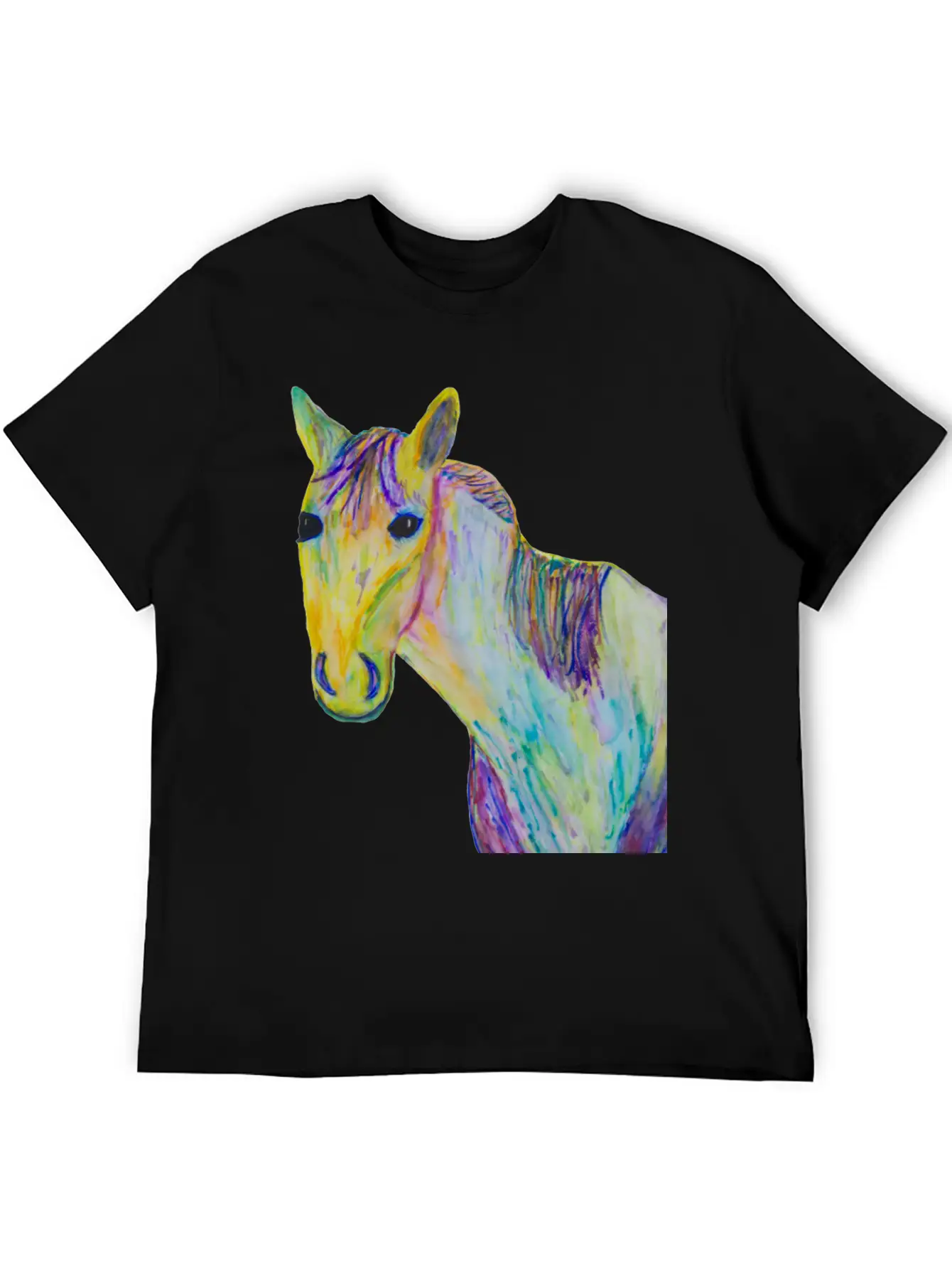 A Horse Of A Different Color Casual Graphic T-Shirt – Simple And Comfortable Daily Wear