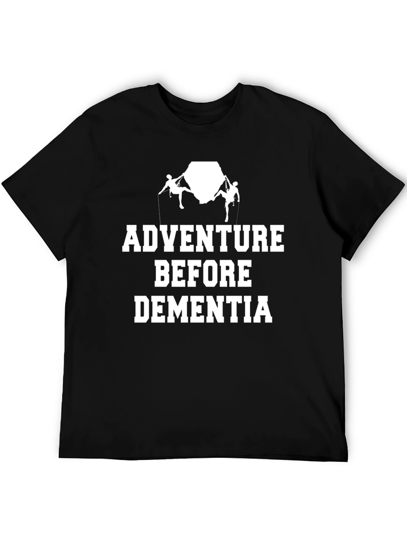 Adventure Before Dementia Black Graphic Tee
