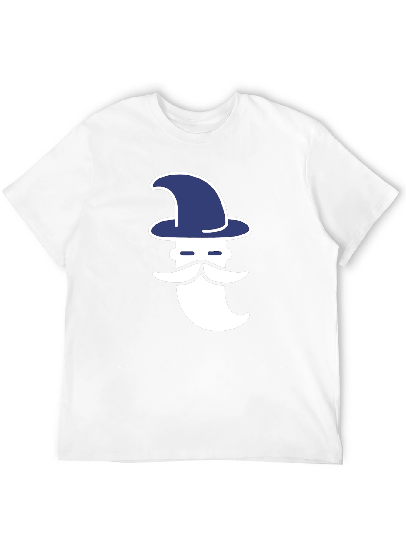 Wizard Graphic Tee - Black Cotton Shirt