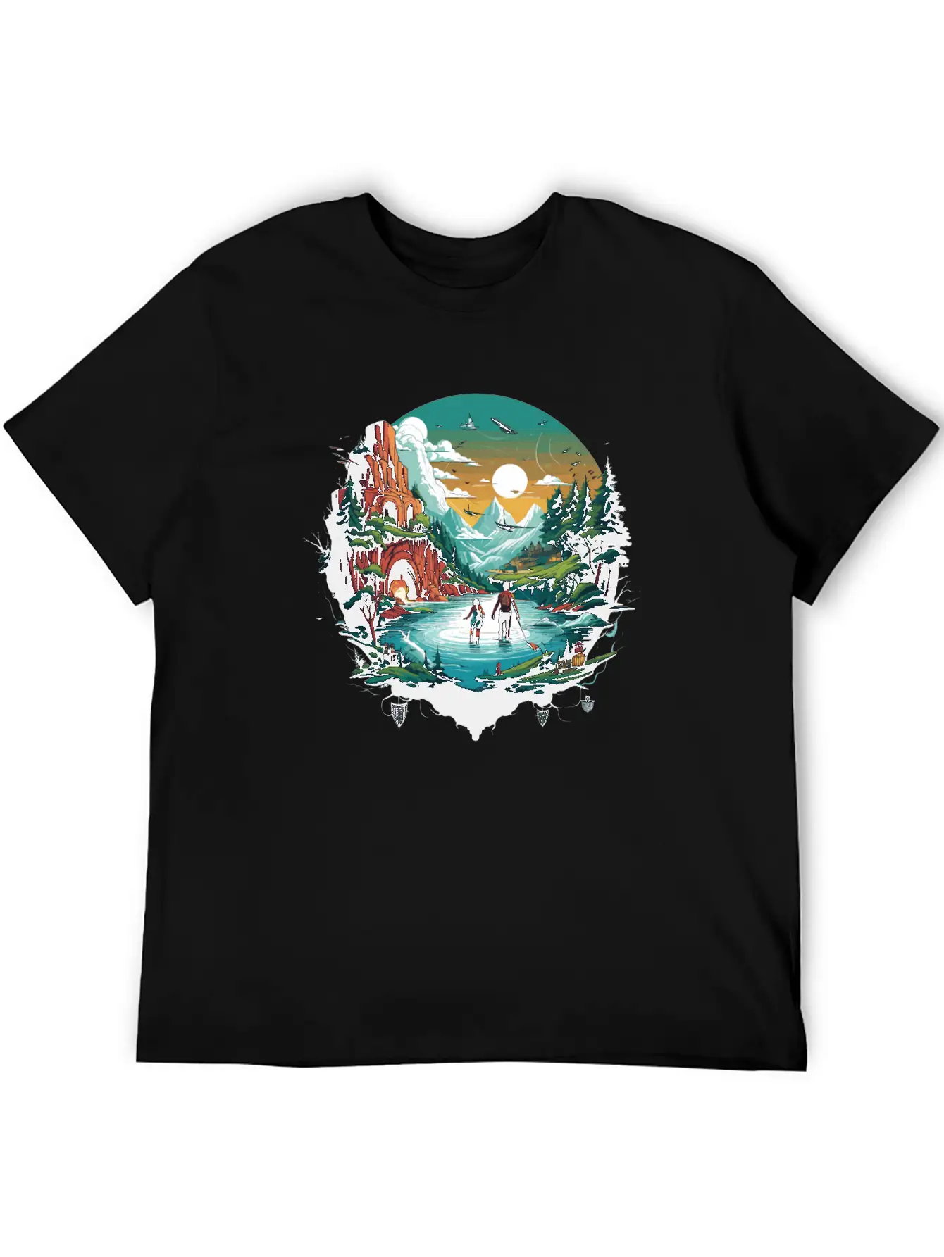 Action Adventure Timeless Short Sleeve Tee – Comfy And Minimalist Design