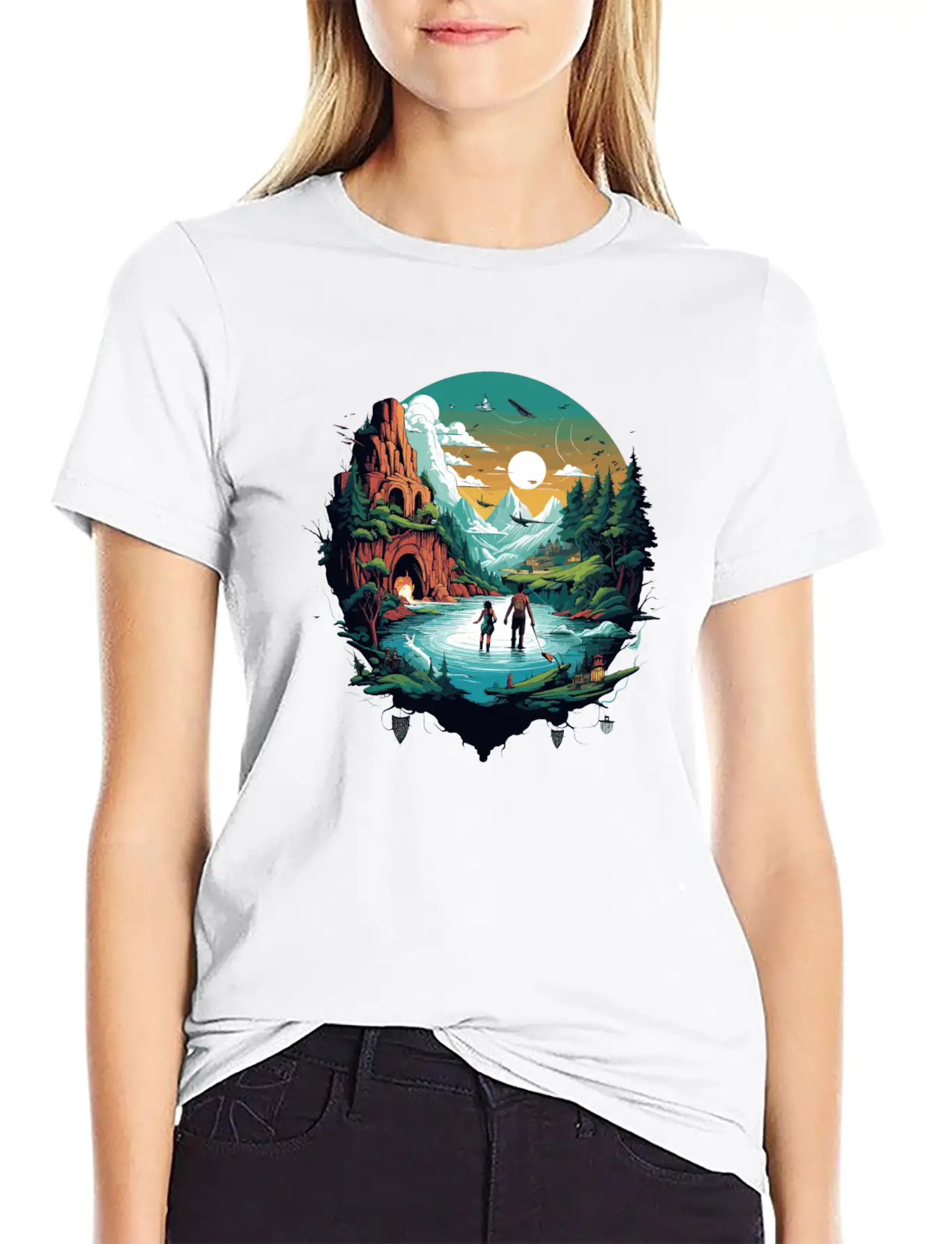 Action Adventure Timeless Short Sleeve Tee – Comfy And Minimalist Design