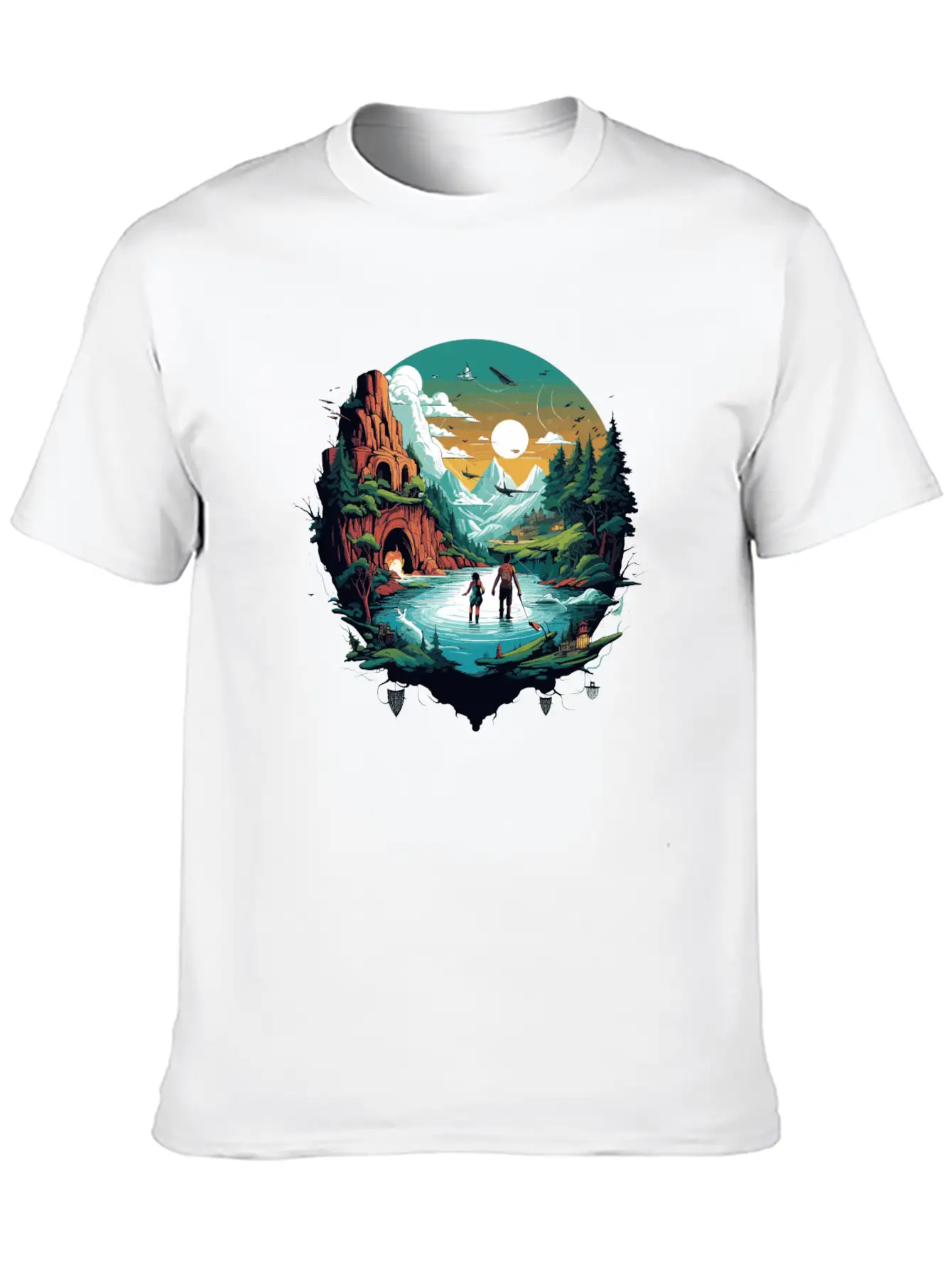 Action Adventure Timeless Short Sleeve Tee – Comfy And Minimalist Design