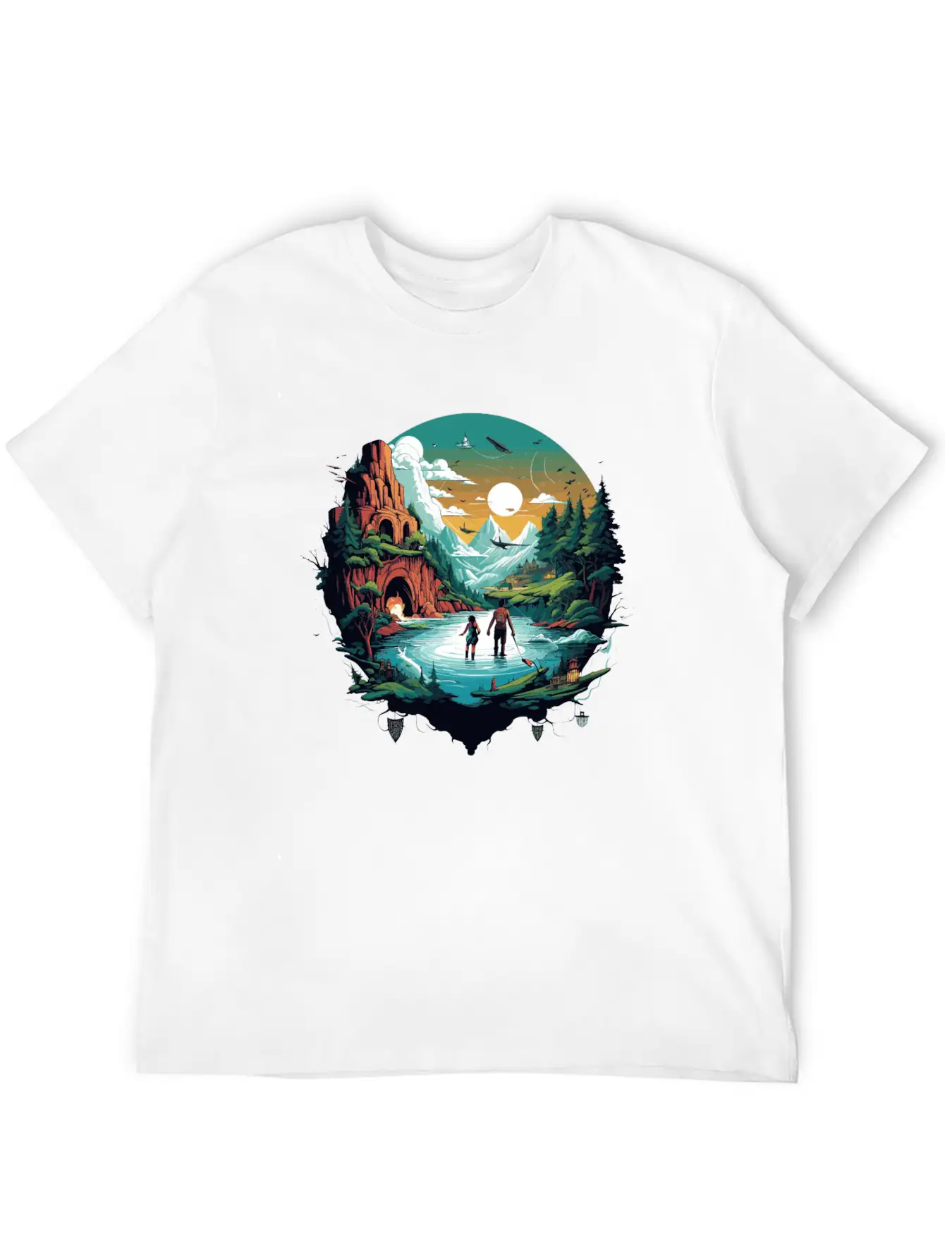 Action Adventure Timeless Short Sleeve Tee – Comfy And Minimalist Design