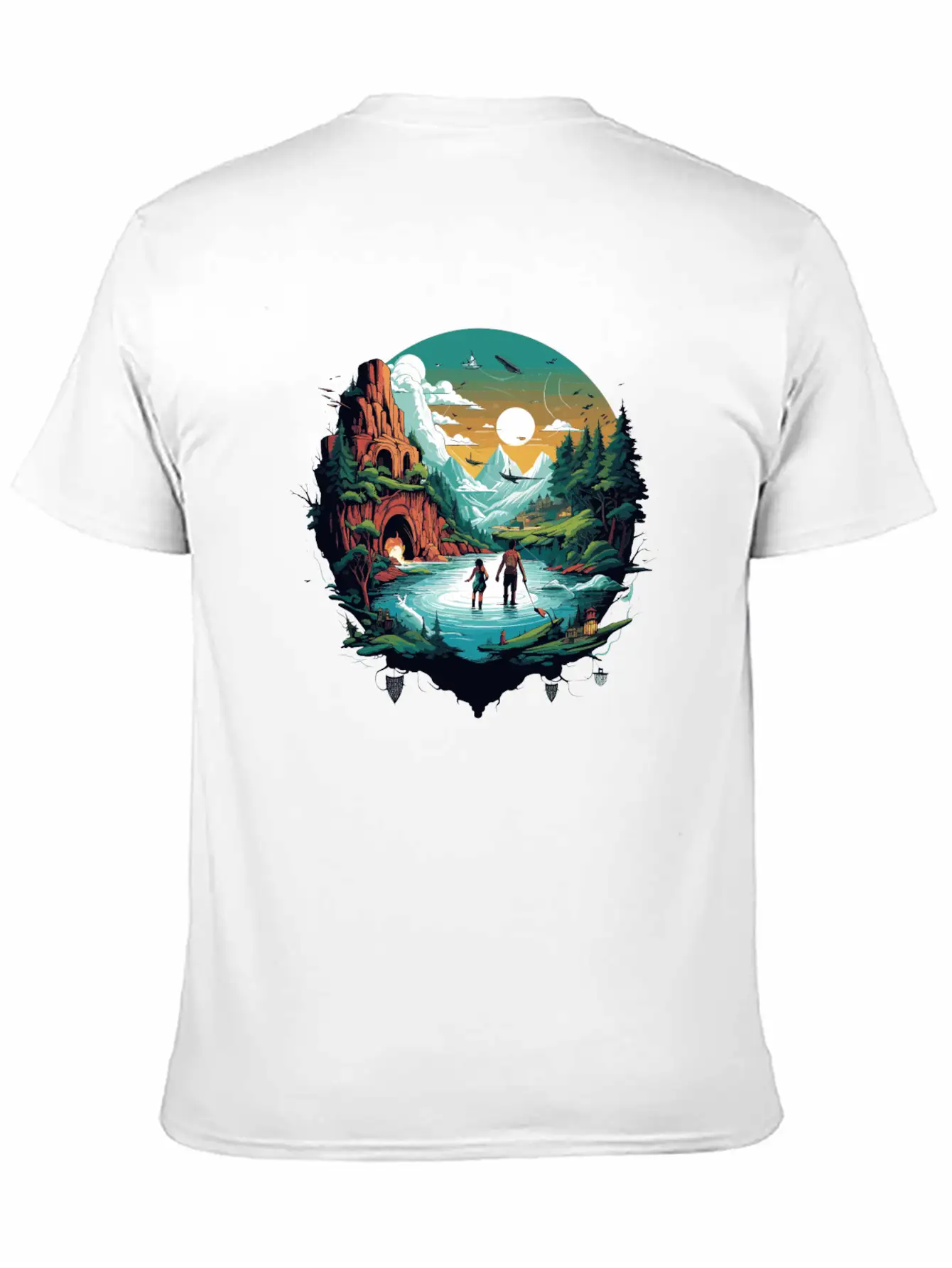 Action Adventure Timeless Short Sleeve Tee – Comfy And Minimalist Design