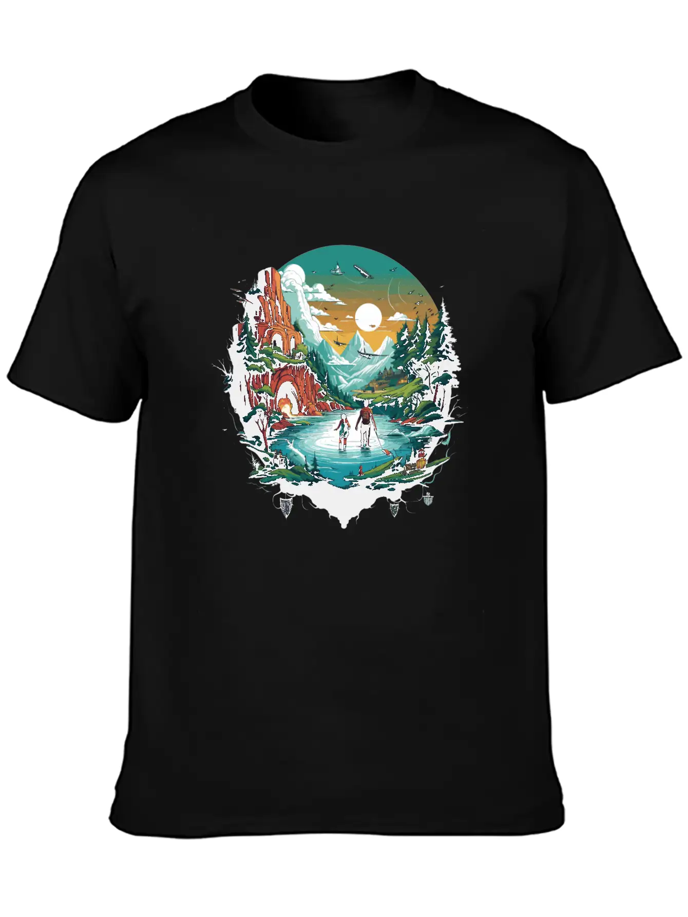 Action Adventure Timeless Short Sleeve Tee – Comfy And Minimalist Design