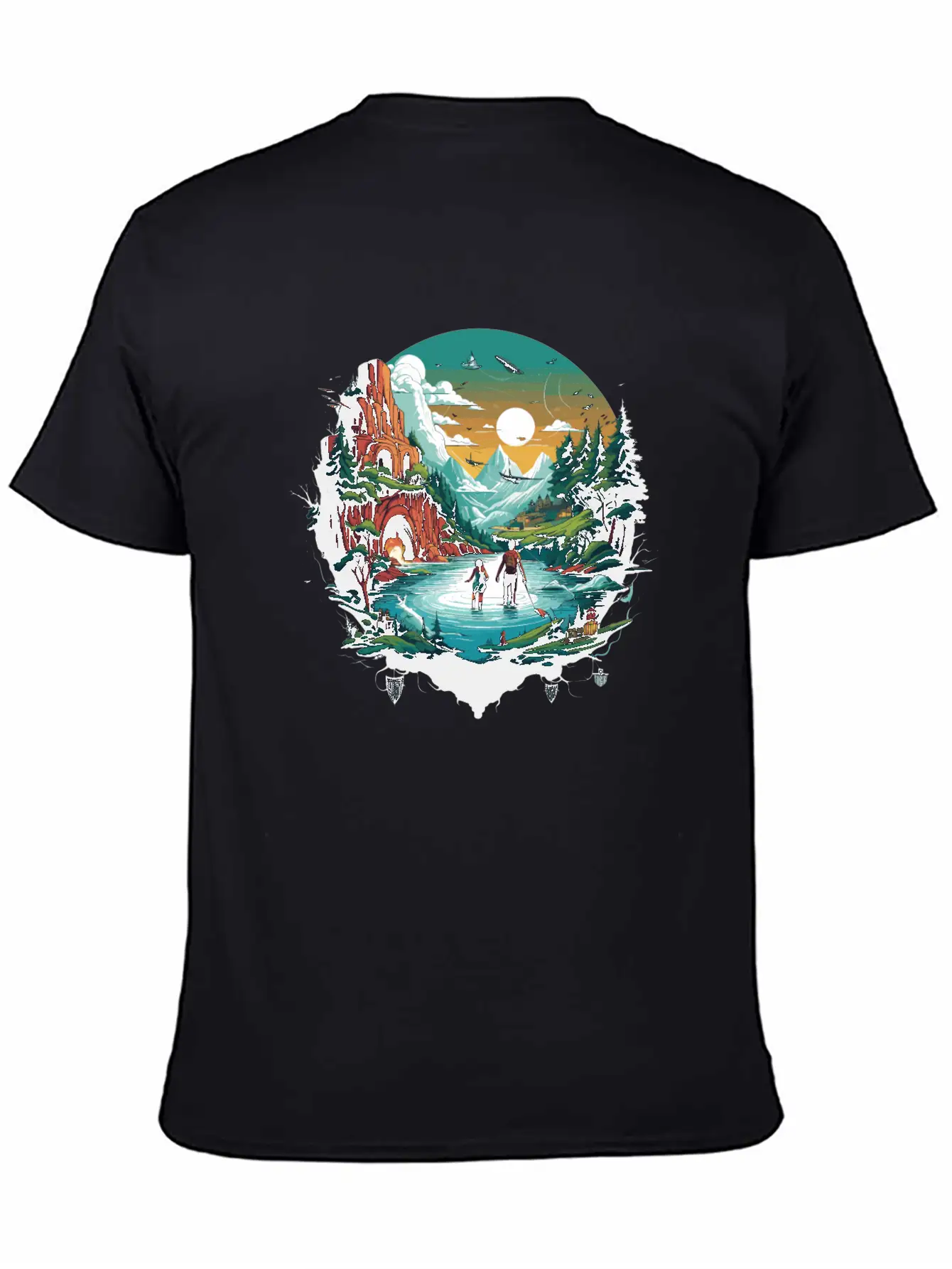 Action Adventure Timeless Short Sleeve Tee – Comfy And Minimalist Design