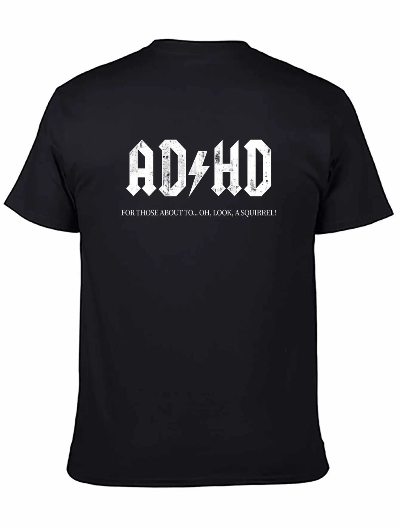 ADHD Meme Casual Graphic T-Shirt – Simple And Comfortable Daily Wear