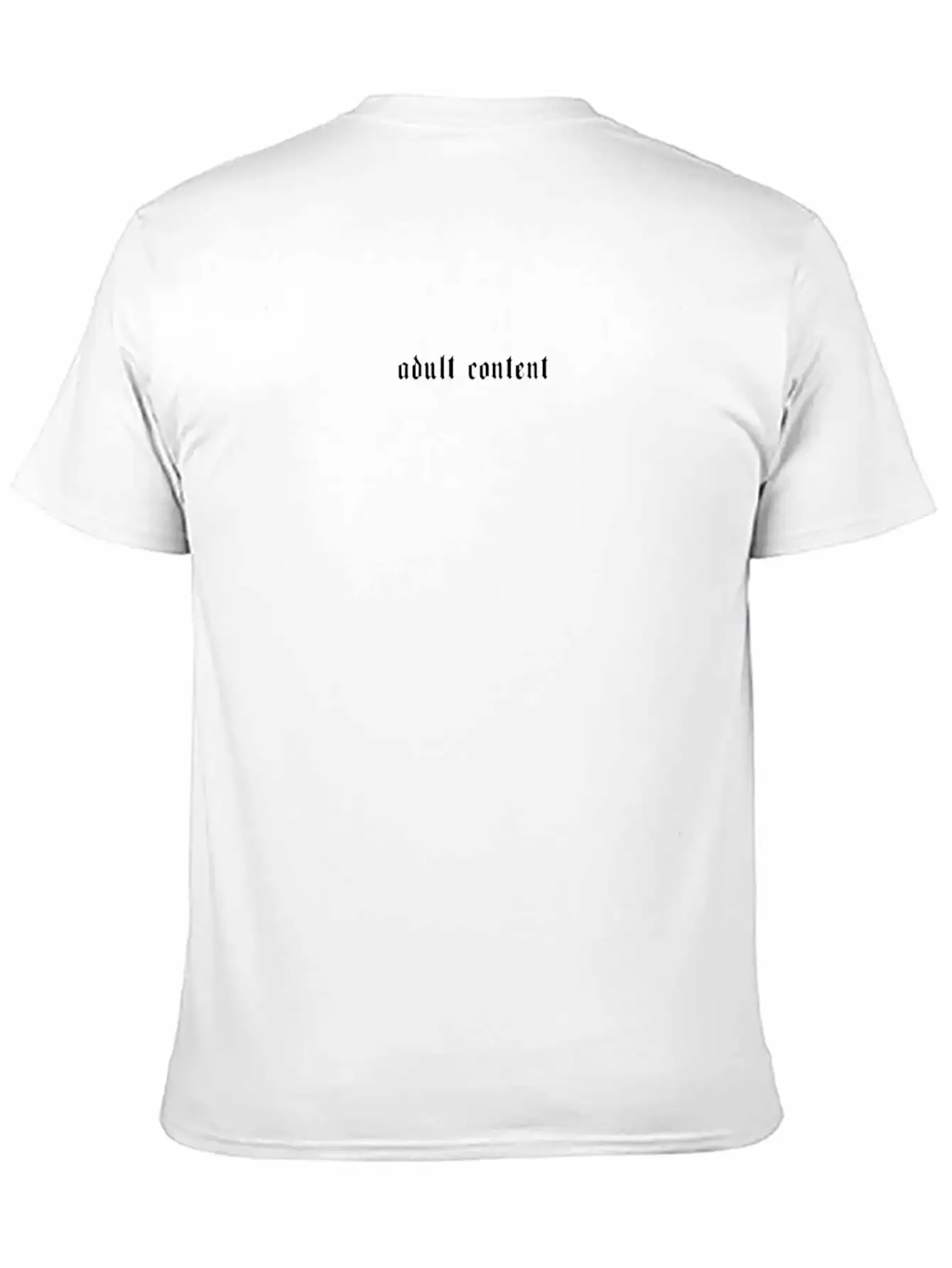 Adult Content Aesthetic Grunge Goth Aesthetics Casual Graphic T-Shirt – Simple And Comfortable Daily Wear