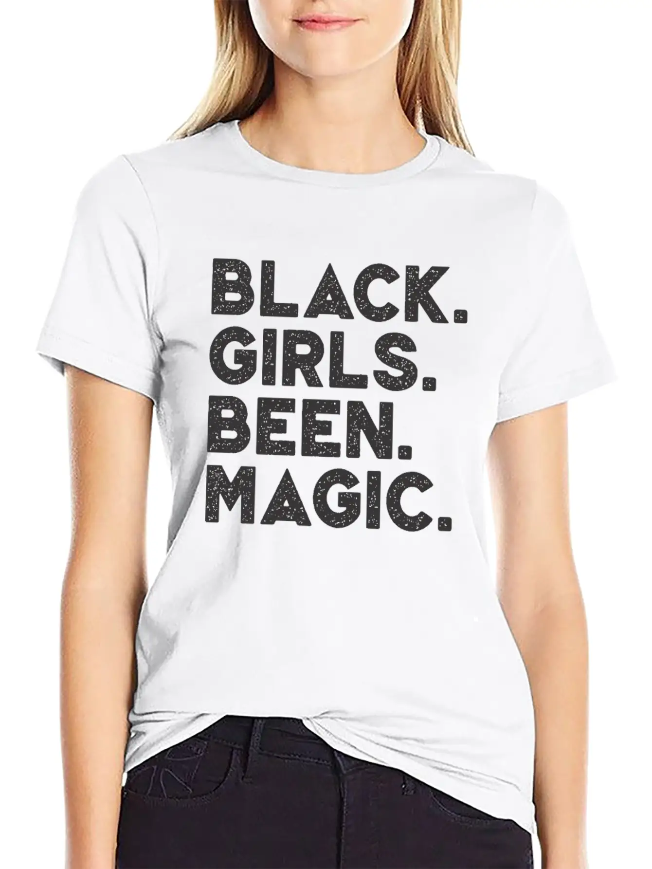 Africa Queen Women Girl Birthday Present Casual Graphic T-Shirt – Simple And Comfortable Daily Wear