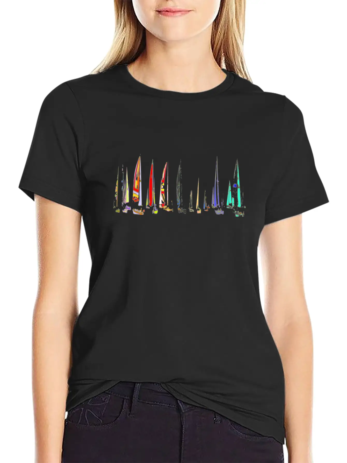 Air Power Team Sailing Essential Gift Casual Graphic T-Shirt – Simple And Comfortable Daily Wear