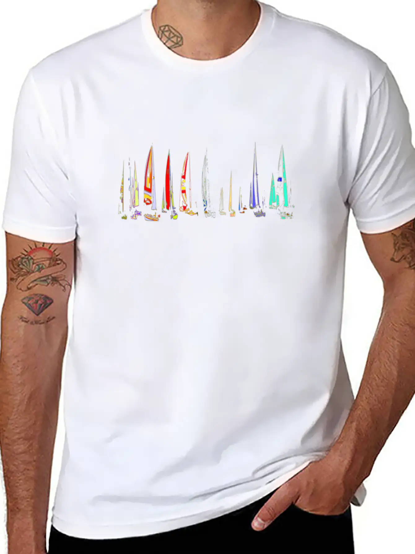 Air Power Team Sailing Essential Gift Casual Graphic T-Shirt – Simple And Comfortable Daily Wear
