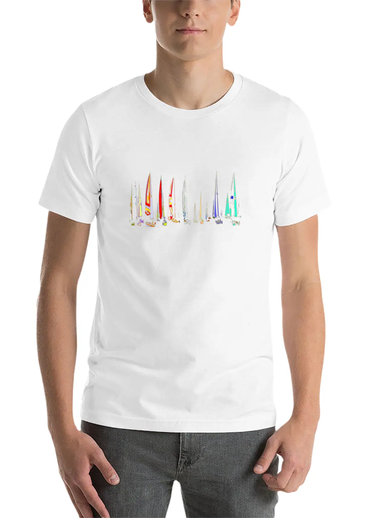 Air Power Team Sailing Essential Gift Casual Graphic T-Shirt – Simple And Comfortable Daily Wear