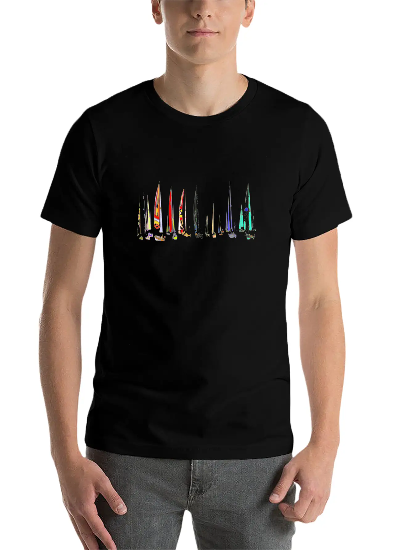 Air Power Team Sailing Essential Gift Casual Graphic T-Shirt – Simple And Comfortable Daily Wear