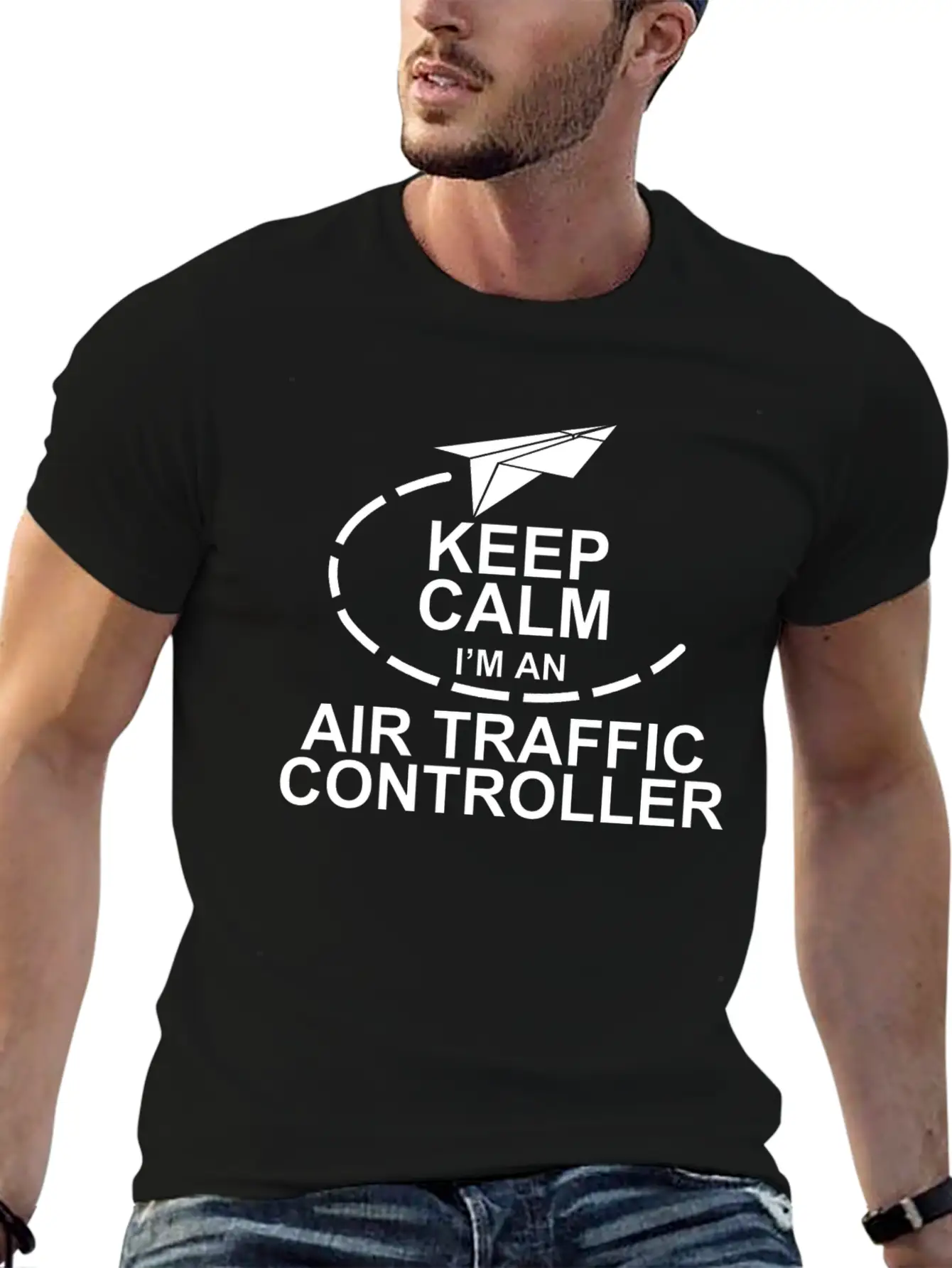 Air Traffic Controller Casual Graphic T-Shirt – Simple And Comfortable Daily Wear