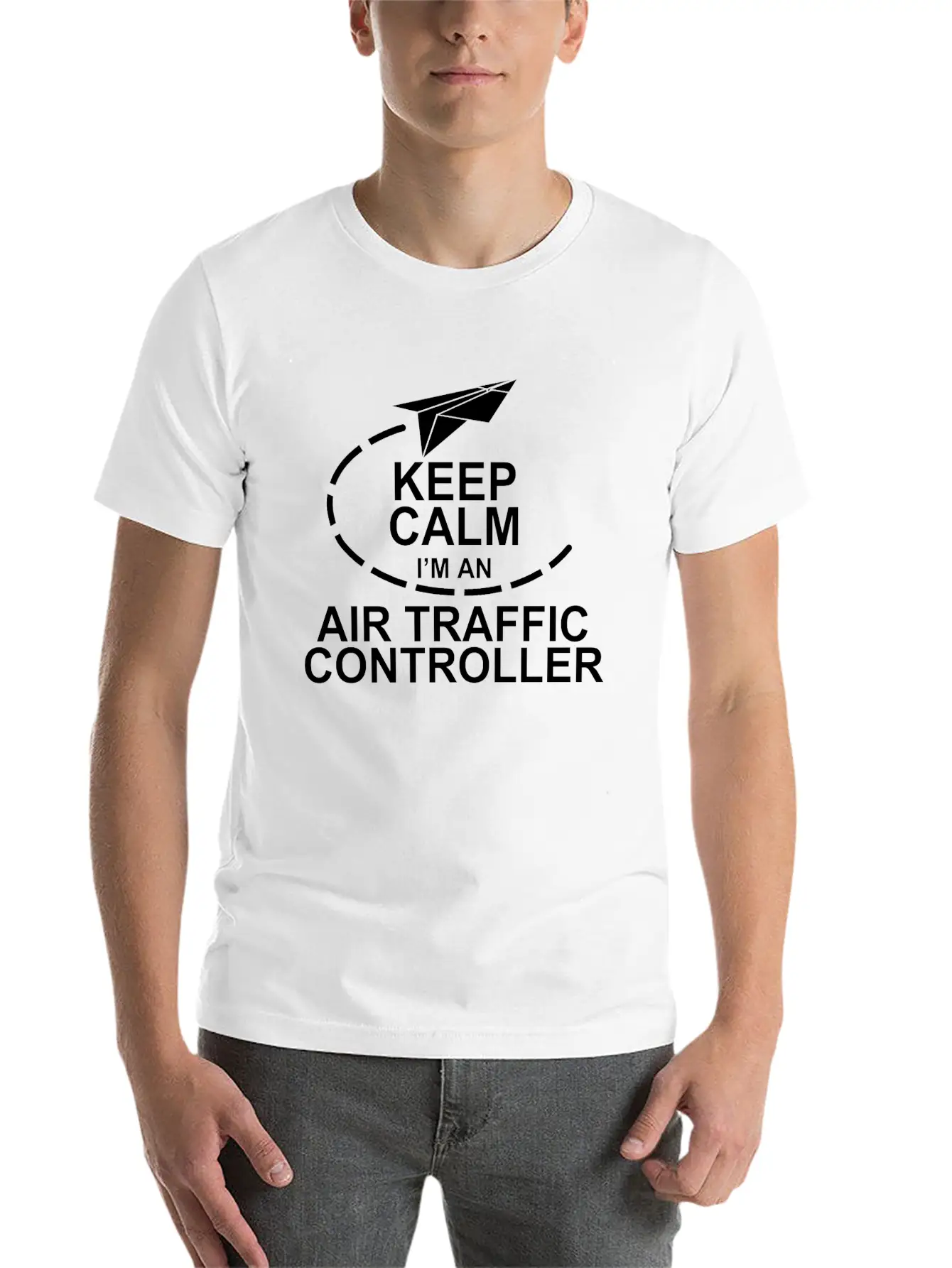 Air Traffic Controller Casual Graphic T-Shirt – Simple And Comfortable Daily Wear