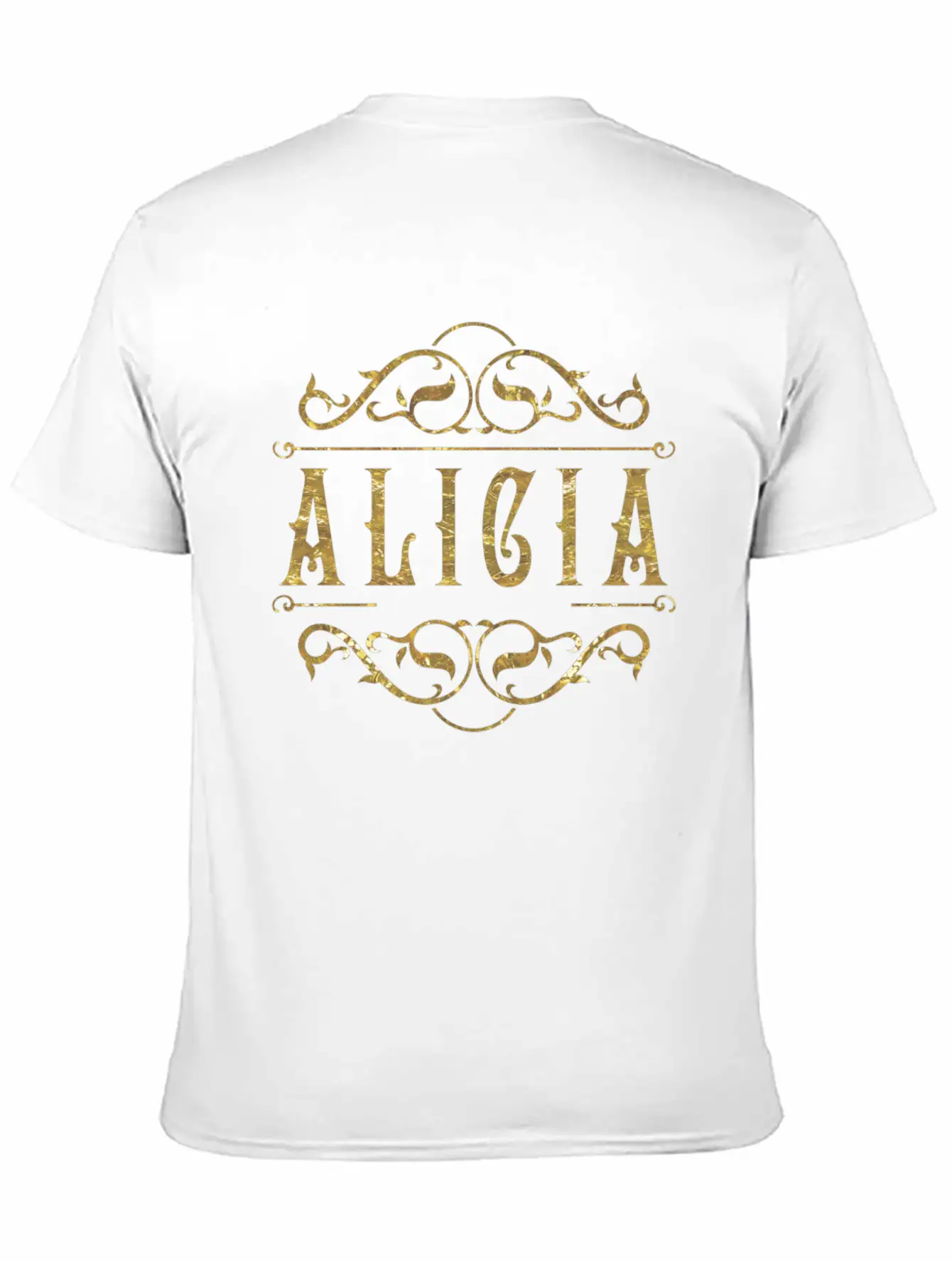 Alicia Gold Timeless Short Sleeve Tee – Comfy And Minimalist Design