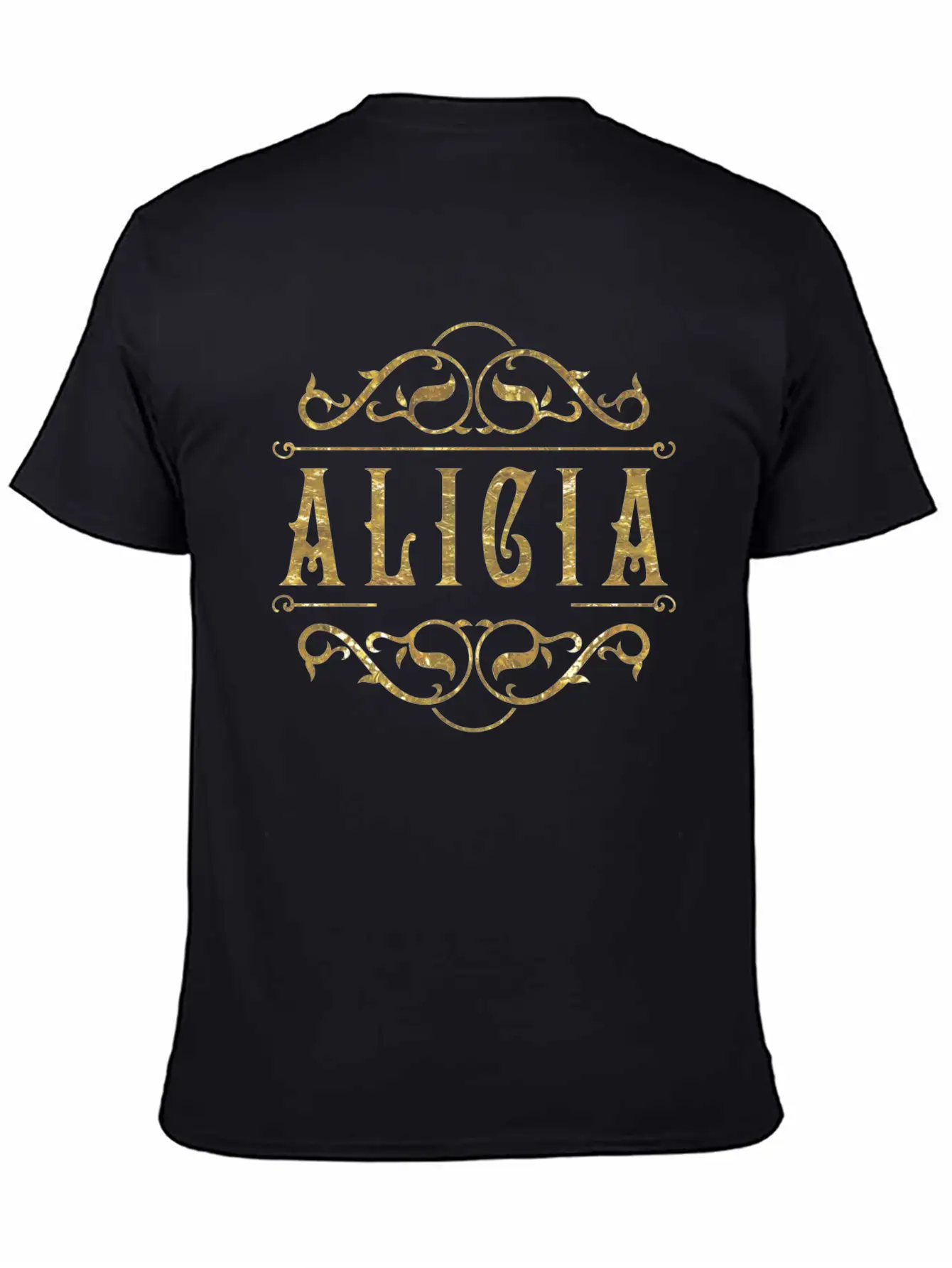 Alicia Gold Timeless Short Sleeve Tee – Comfy And Minimalist Design