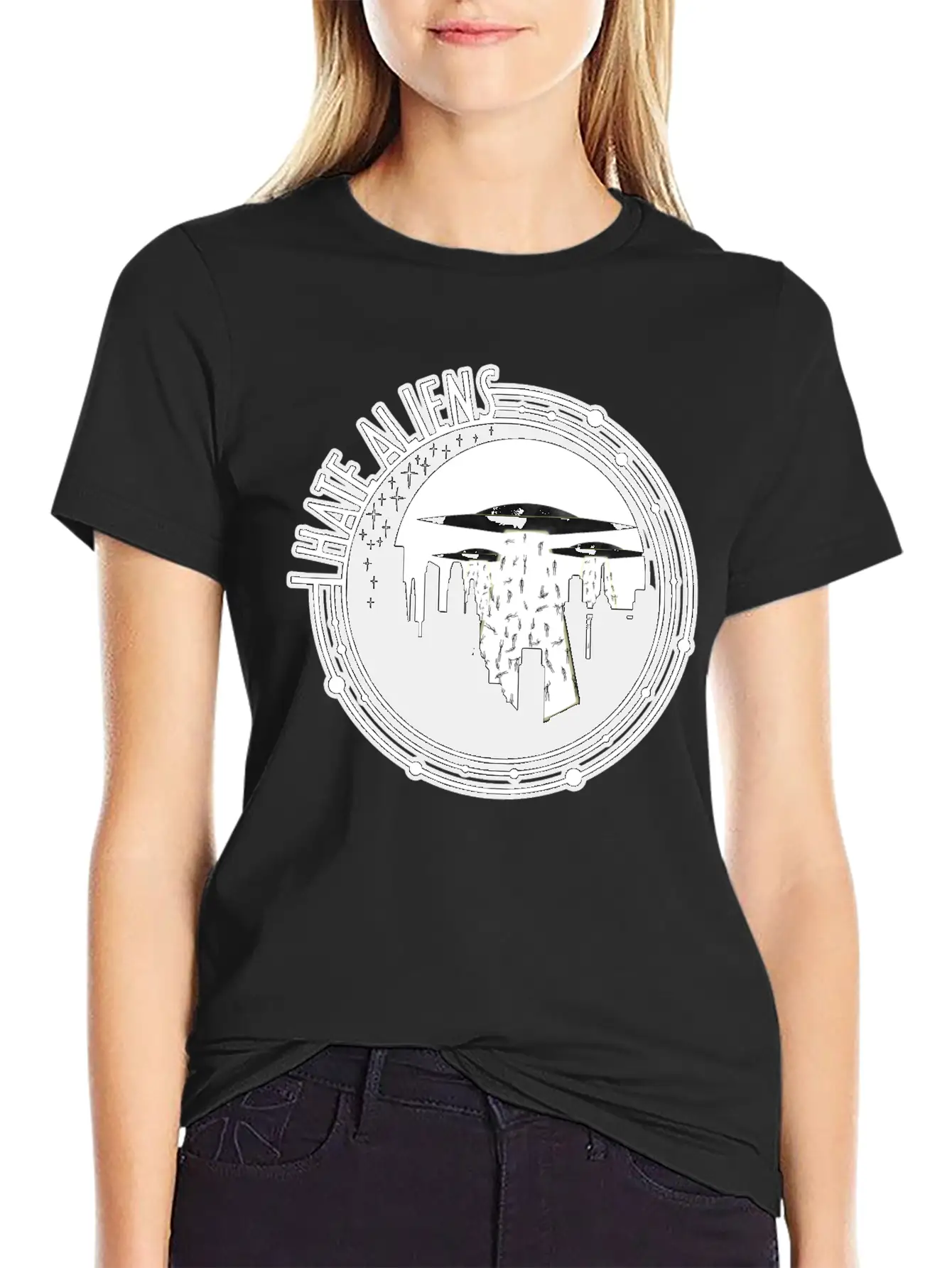 Aliens Casual Graphic T-Shirt – Simple And Comfortable Daily Wear