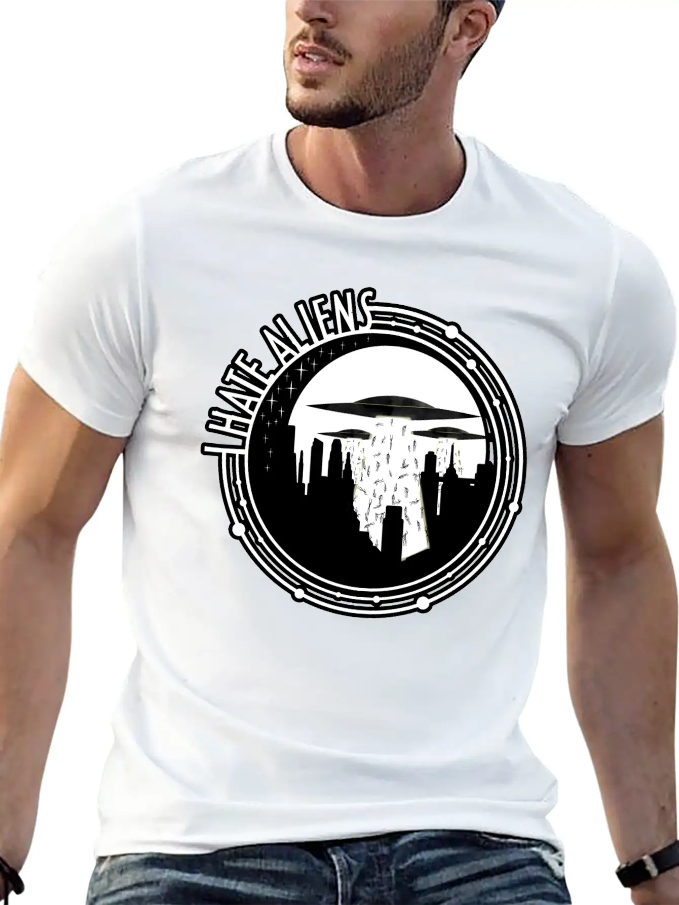 Aliens Casual Graphic T-Shirt – Simple And Comfortable Daily Wear