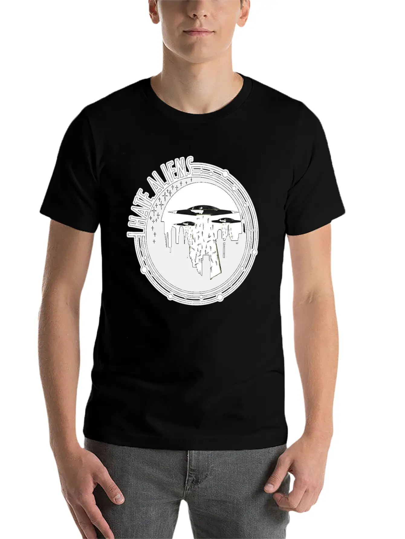 Aliens Casual Graphic T-Shirt – Simple And Comfortable Daily Wear
