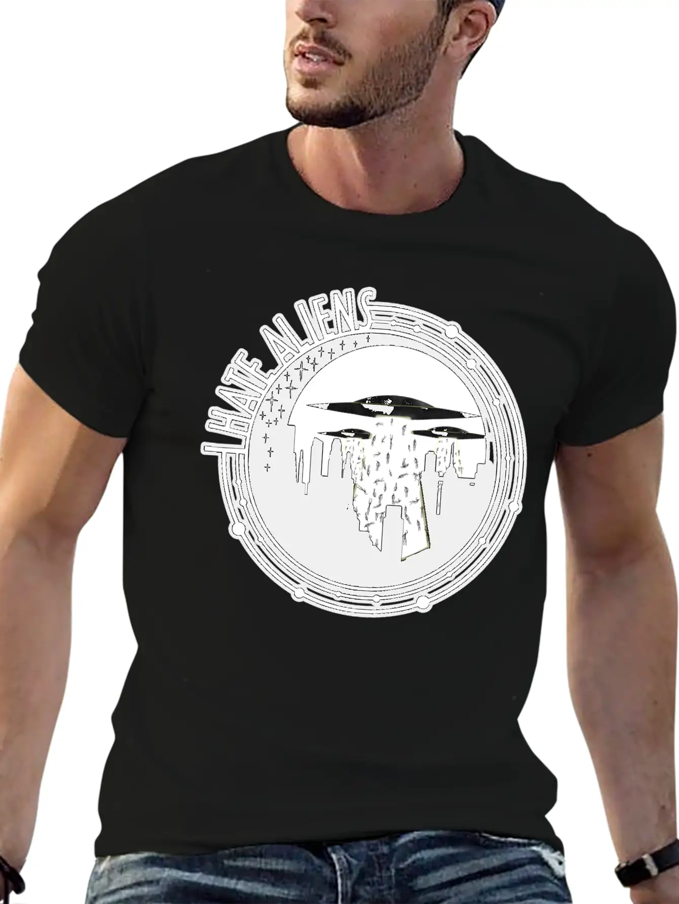 Aliens Casual Graphic T-Shirt – Simple And Comfortable Daily Wear