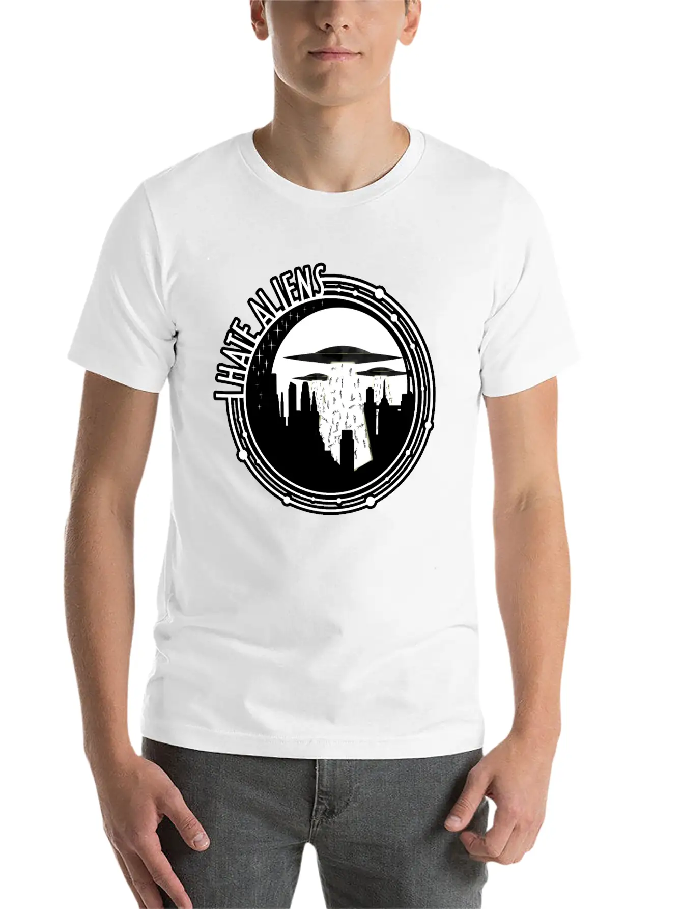 Aliens Casual Graphic T-Shirt – Simple And Comfortable Daily Wear
