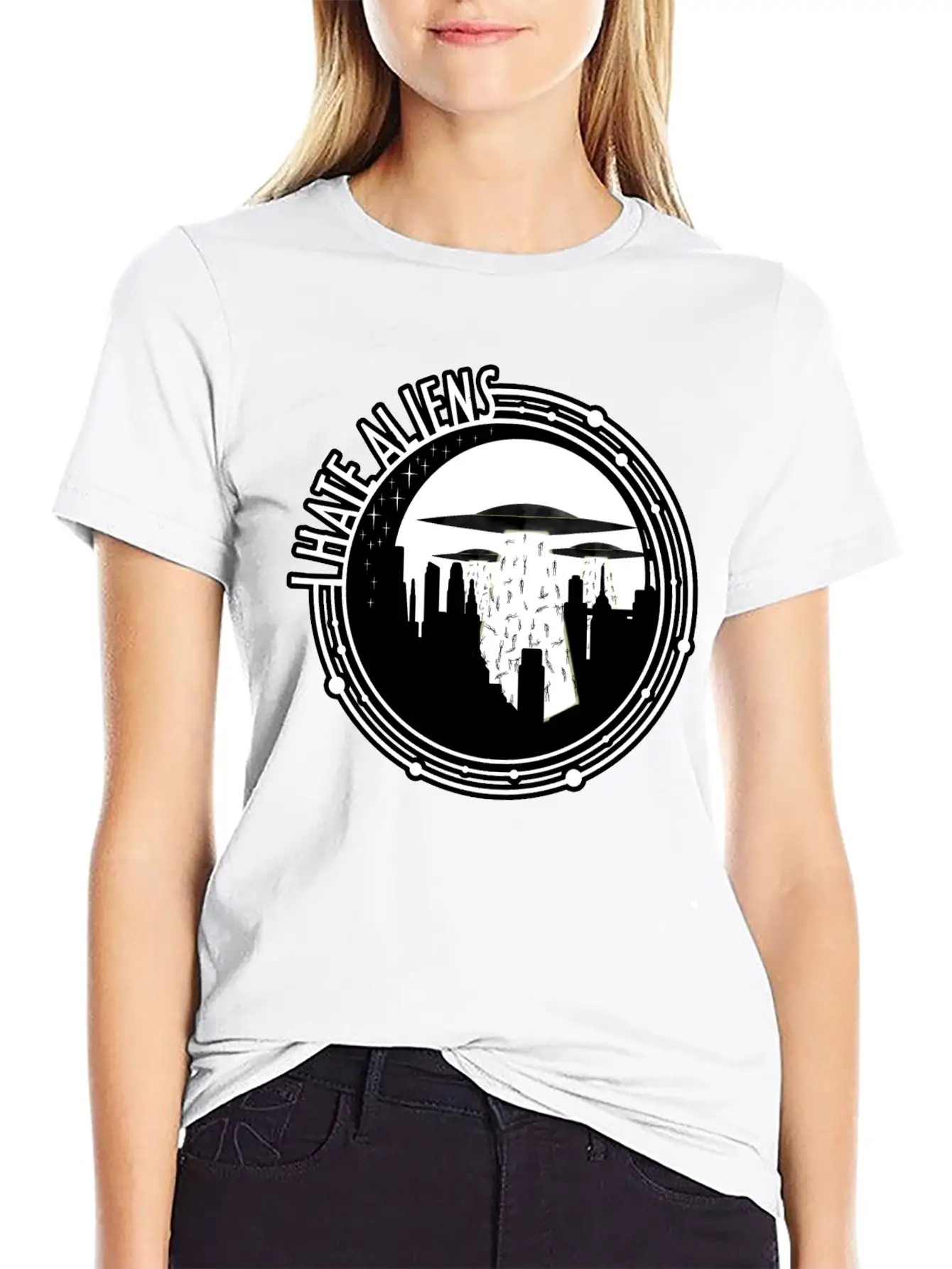 Aliens Casual Graphic T-Shirt – Simple And Comfortable Daily Wear