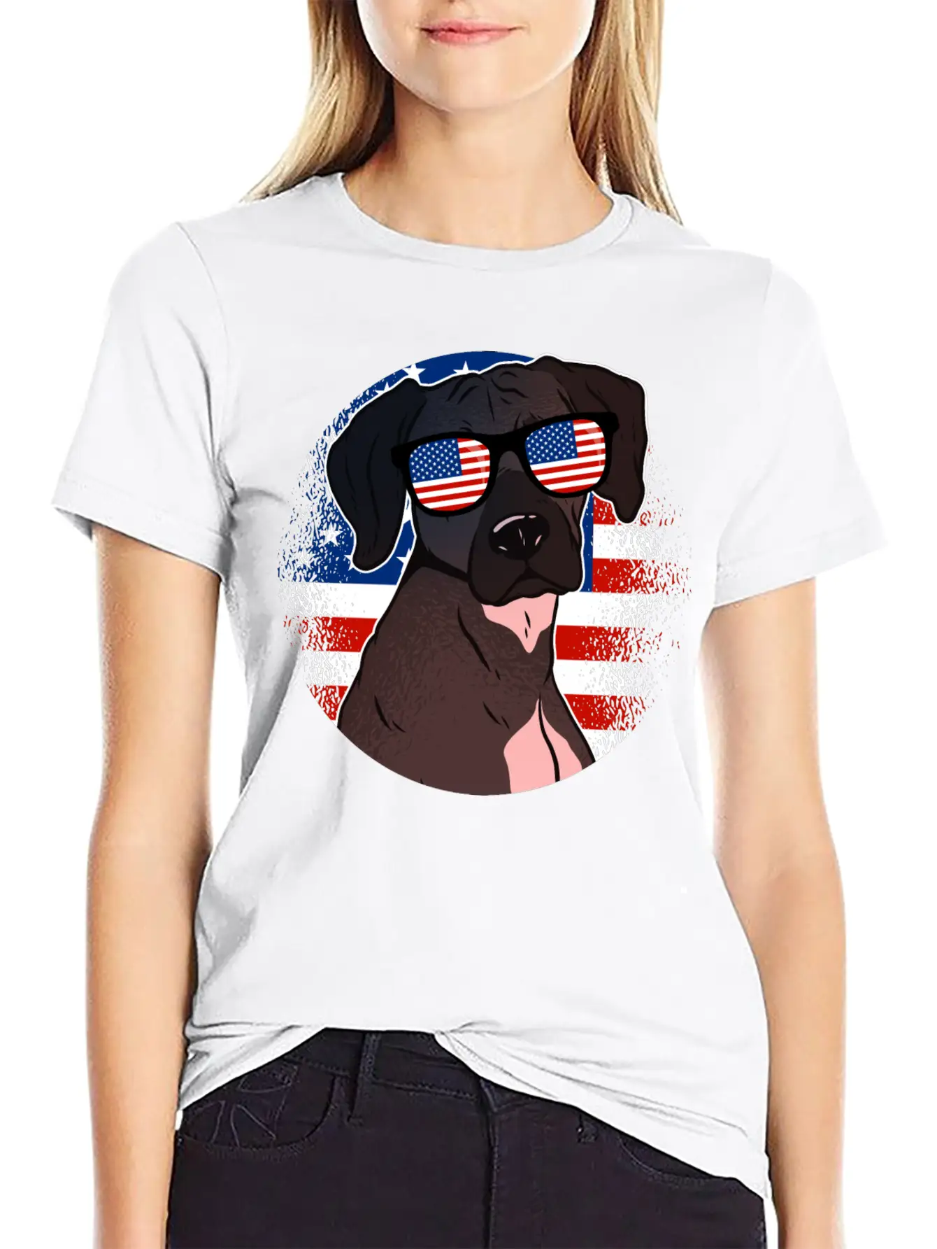 America Casual Graphic T-Shirt – Simple And Comfortable Daily Wear