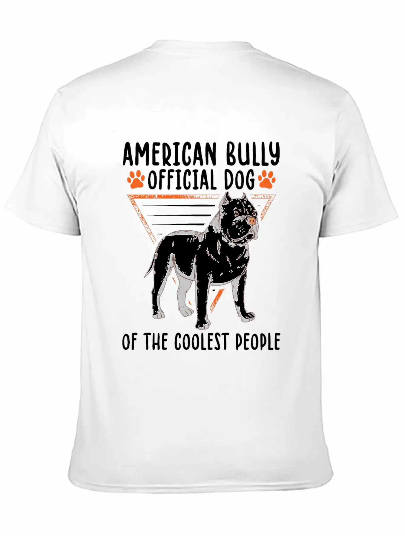 American Bully Dog Of The Coolest | Dog Owner Casual Graphic T-Shirt – Simple And Comfortable Daily Wear