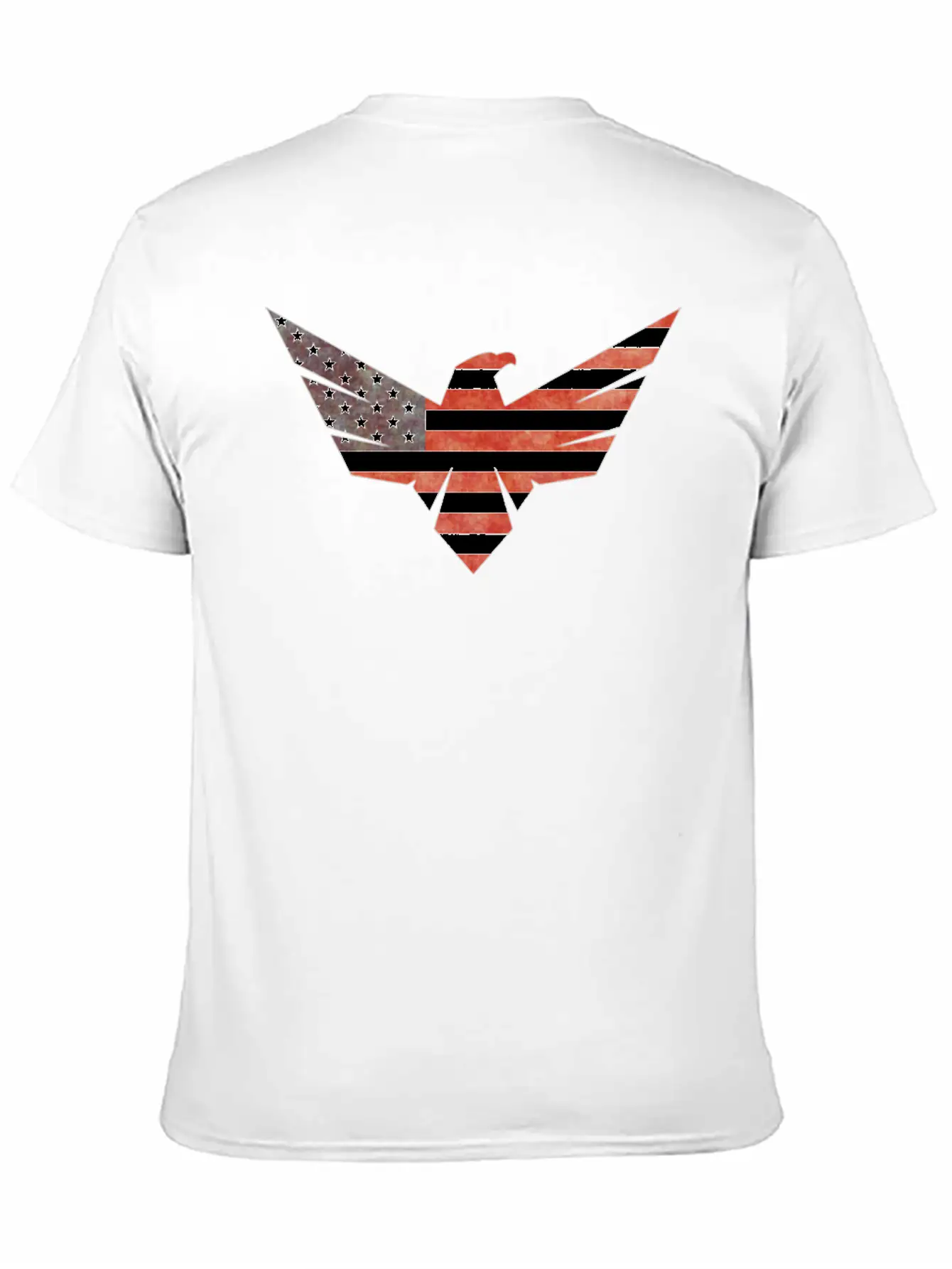 American Flag Eagle Casual Graphic T-Shirt – Simple And Comfortable Daily Wear