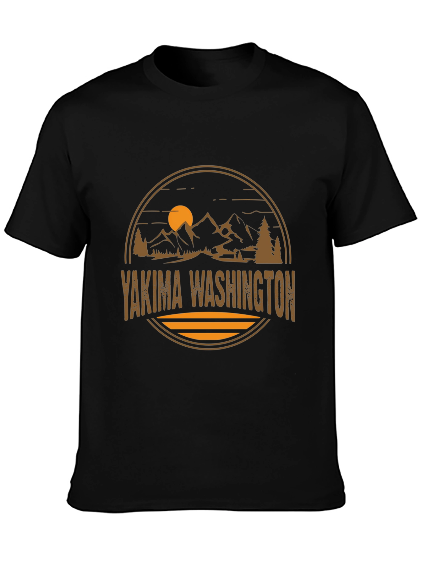 Yakima Washington Retro Graphic T-Shirt