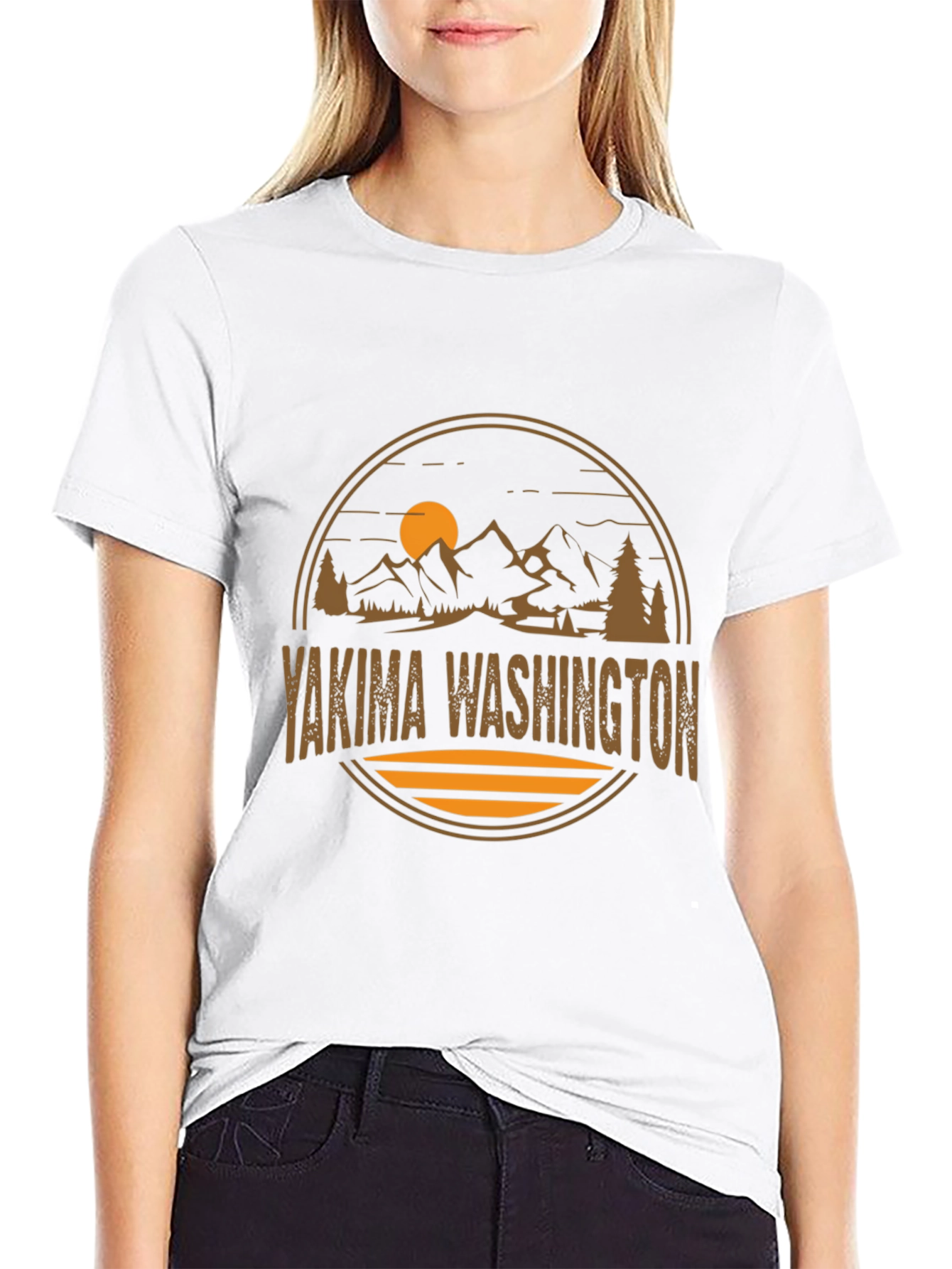 Yakima Washington Retro Graphic T-Shirt