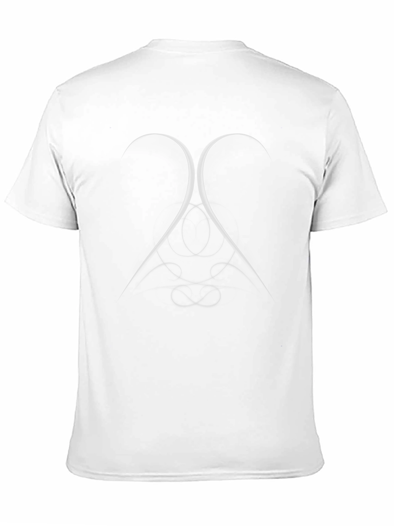 Abstract Graphic Tee - Modern Black T-Shirt