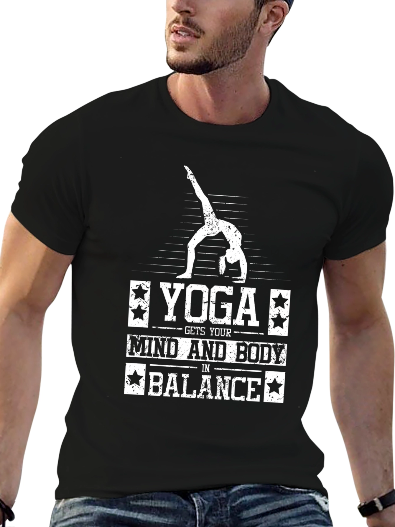 Yoga Mind & Body Balance Graphic Tee
