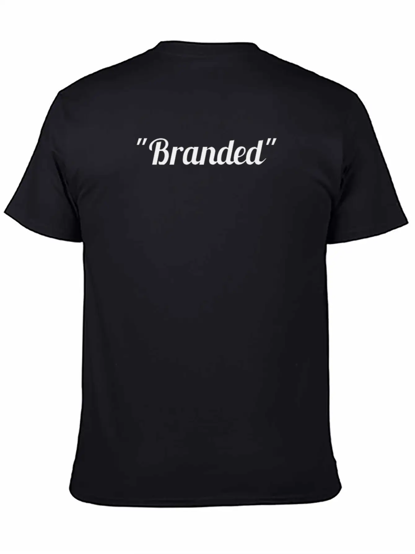 "Branded" Clothing Casual Graphic T-Shirt – Simple And Comfortable Daily Wear