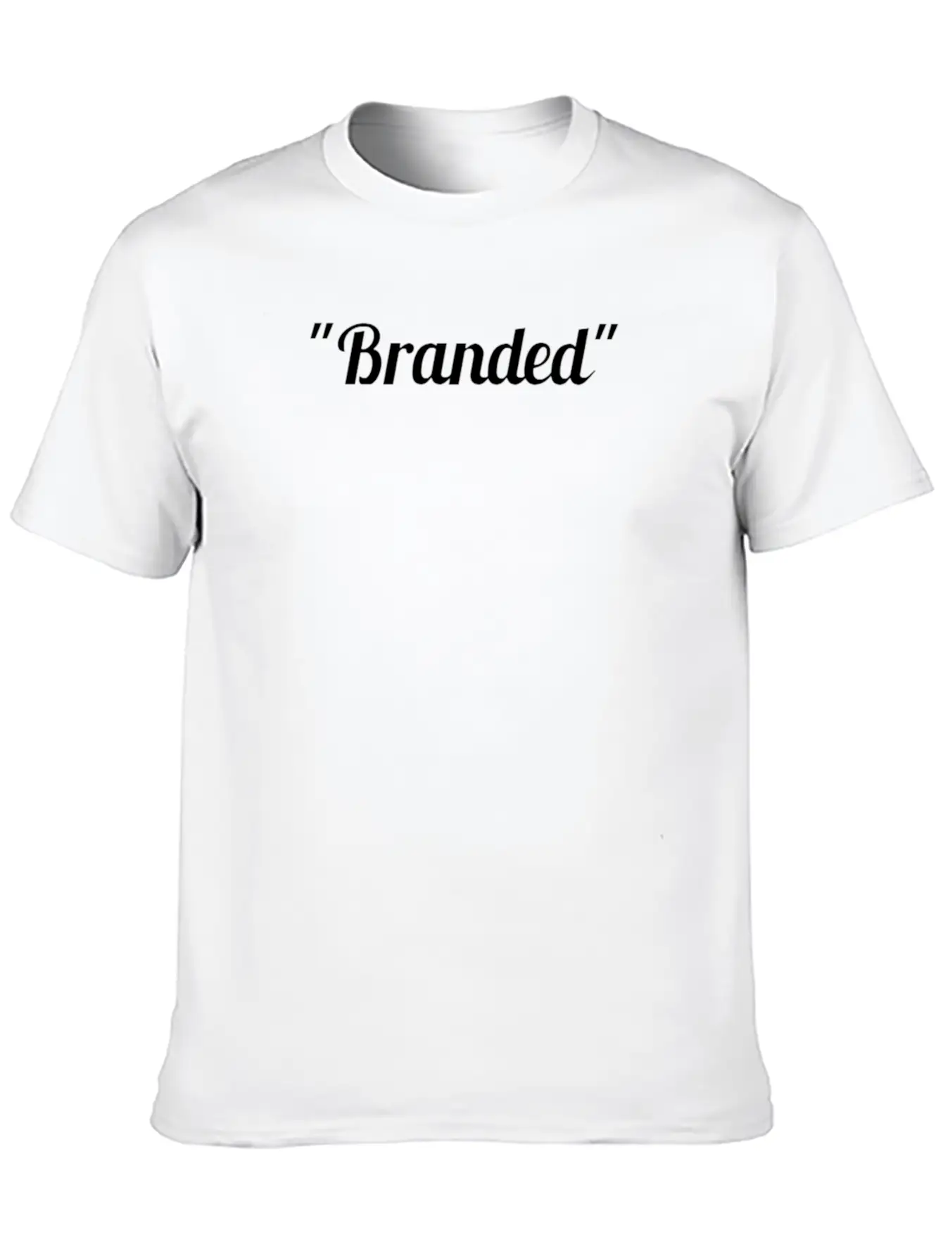 "Branded" Clothing Casual Graphic T-Shirt – Simple And Comfortable Daily Wear