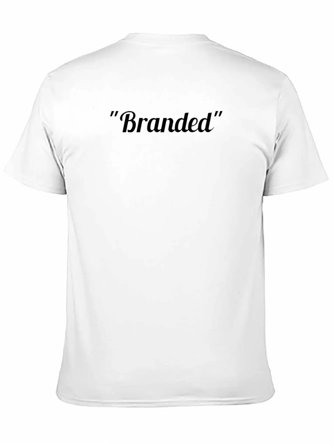 "Branded" Clothing Casual Graphic T-Shirt – Simple And Comfortable Daily Wear
