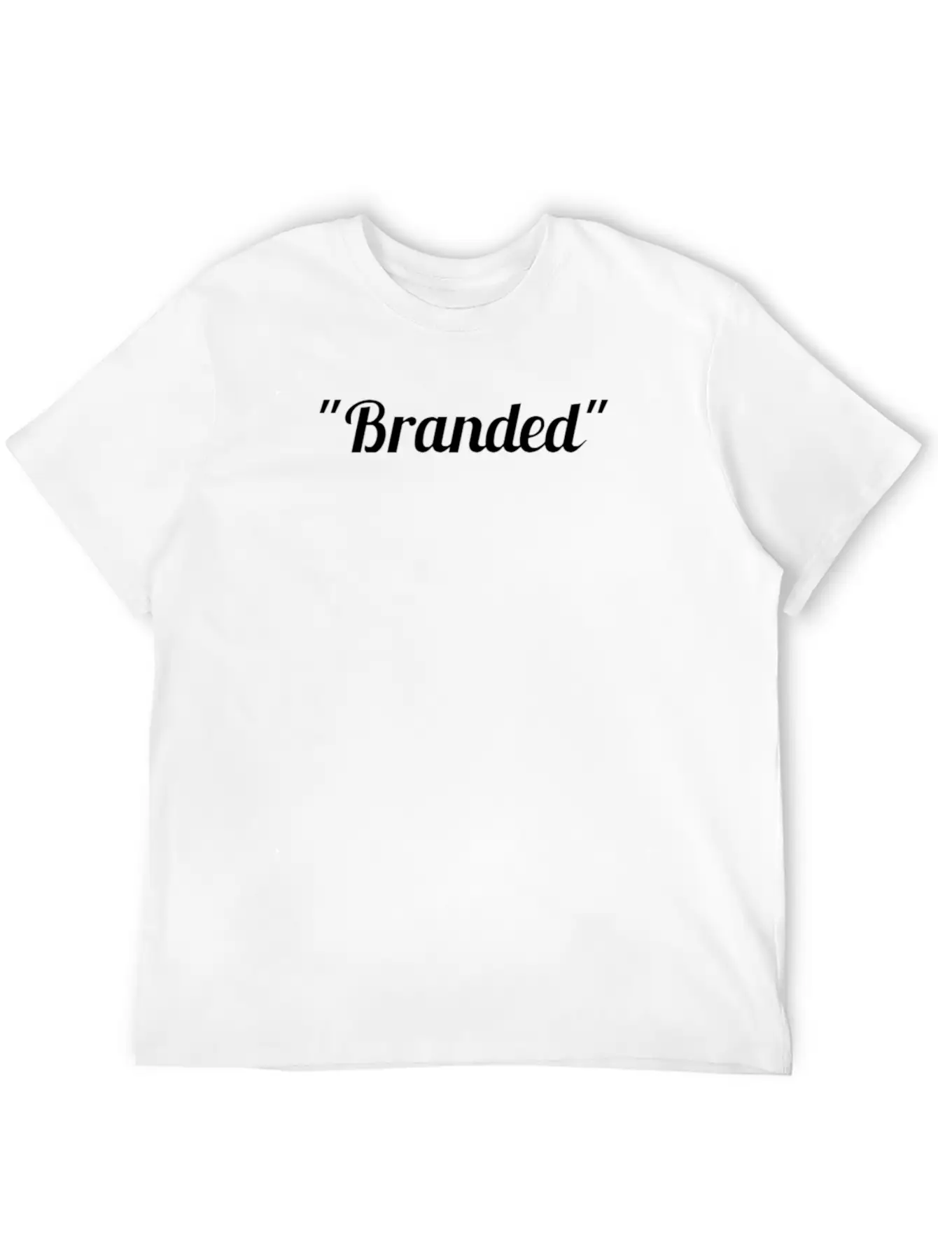 "Branded" Clothing Casual Graphic T-Shirt – Simple And Comfortable Daily Wear