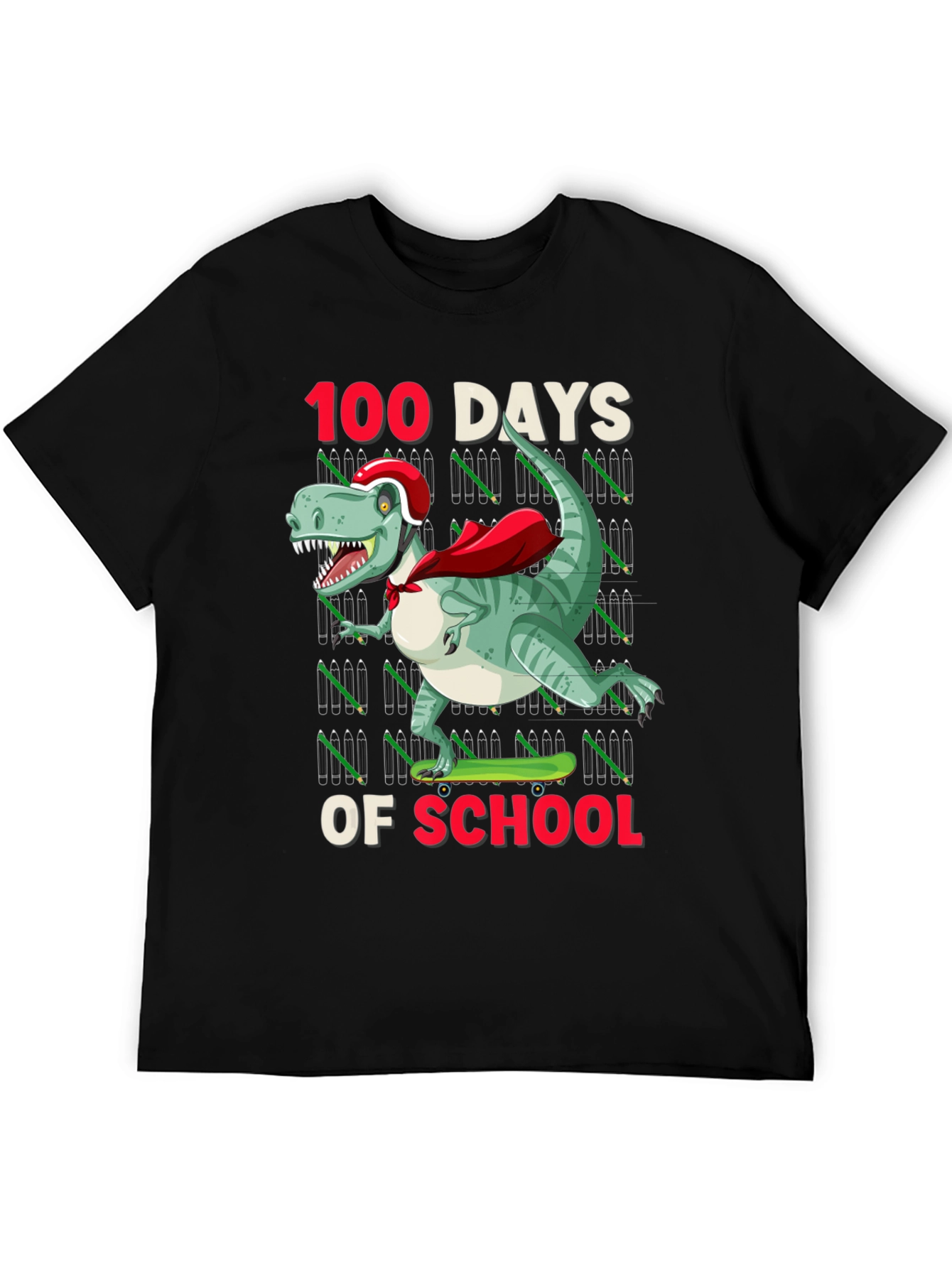 100 Days of School Dinosaur T-Shirt